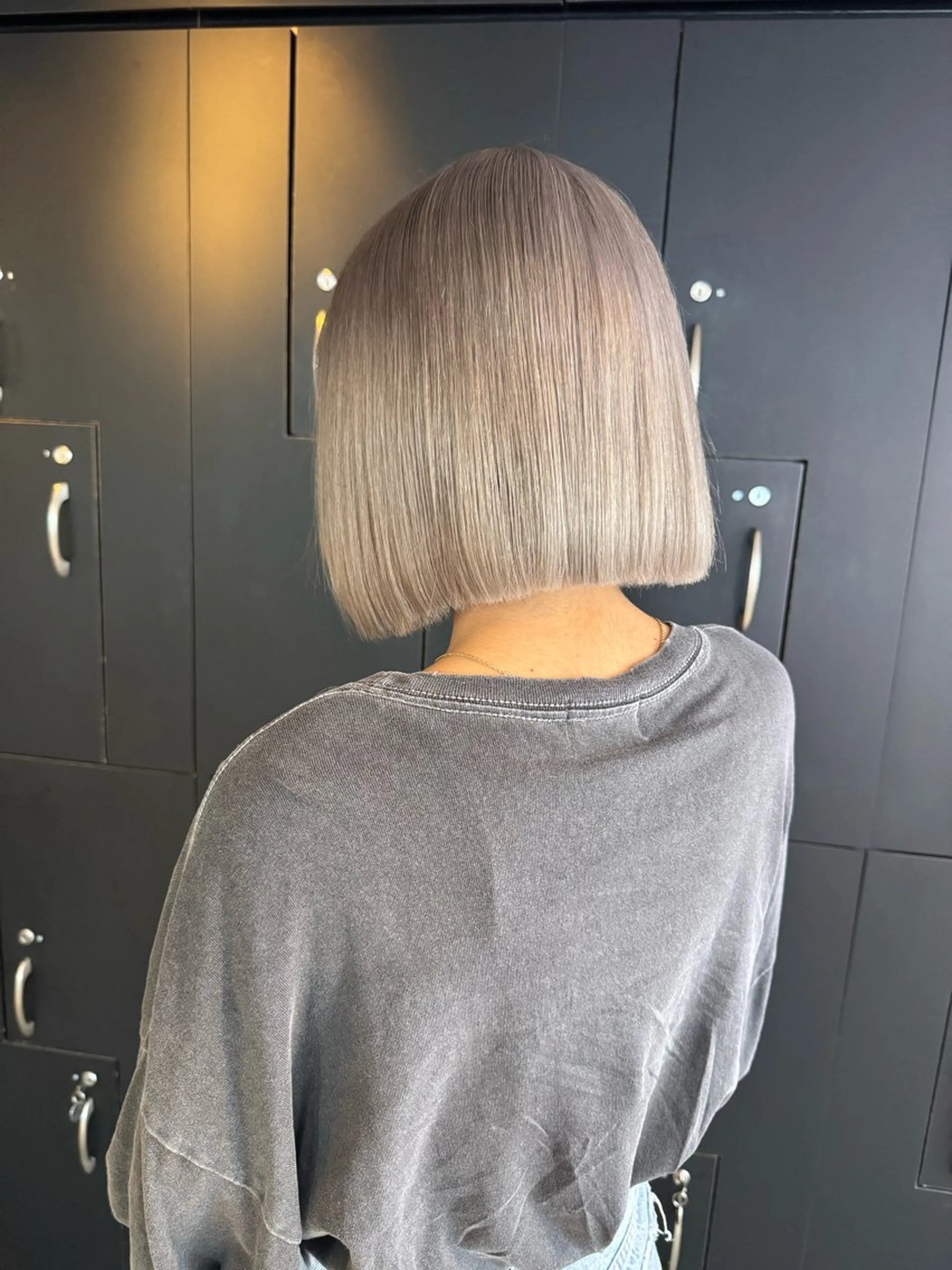 ミディアム カラー ヘアカラー 🦄垢抜けボブ特化× 暖色カラー未来🦄のヘアスタイル