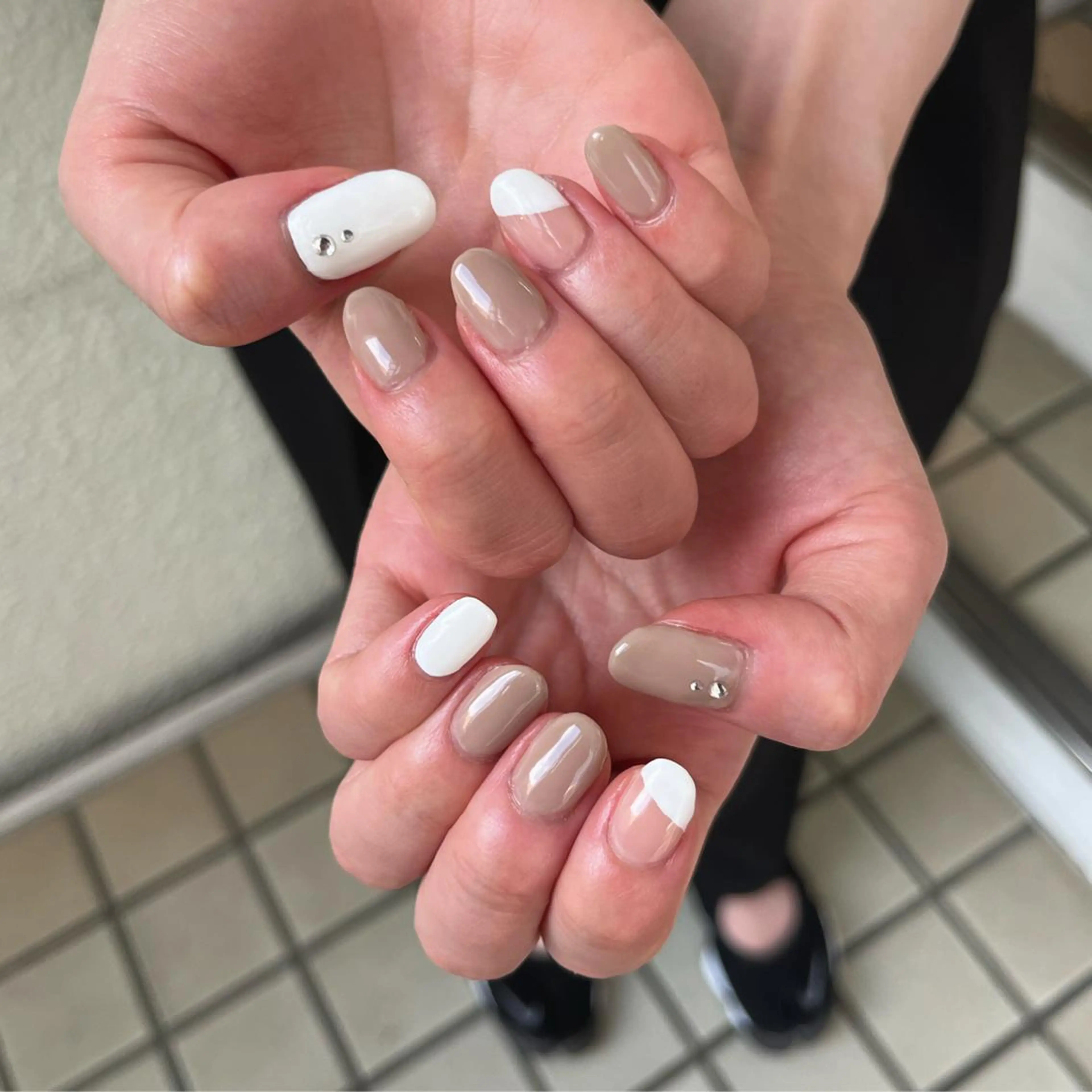 ネイル ウスイマイコ カット/ケアカラーのヘアスタイル