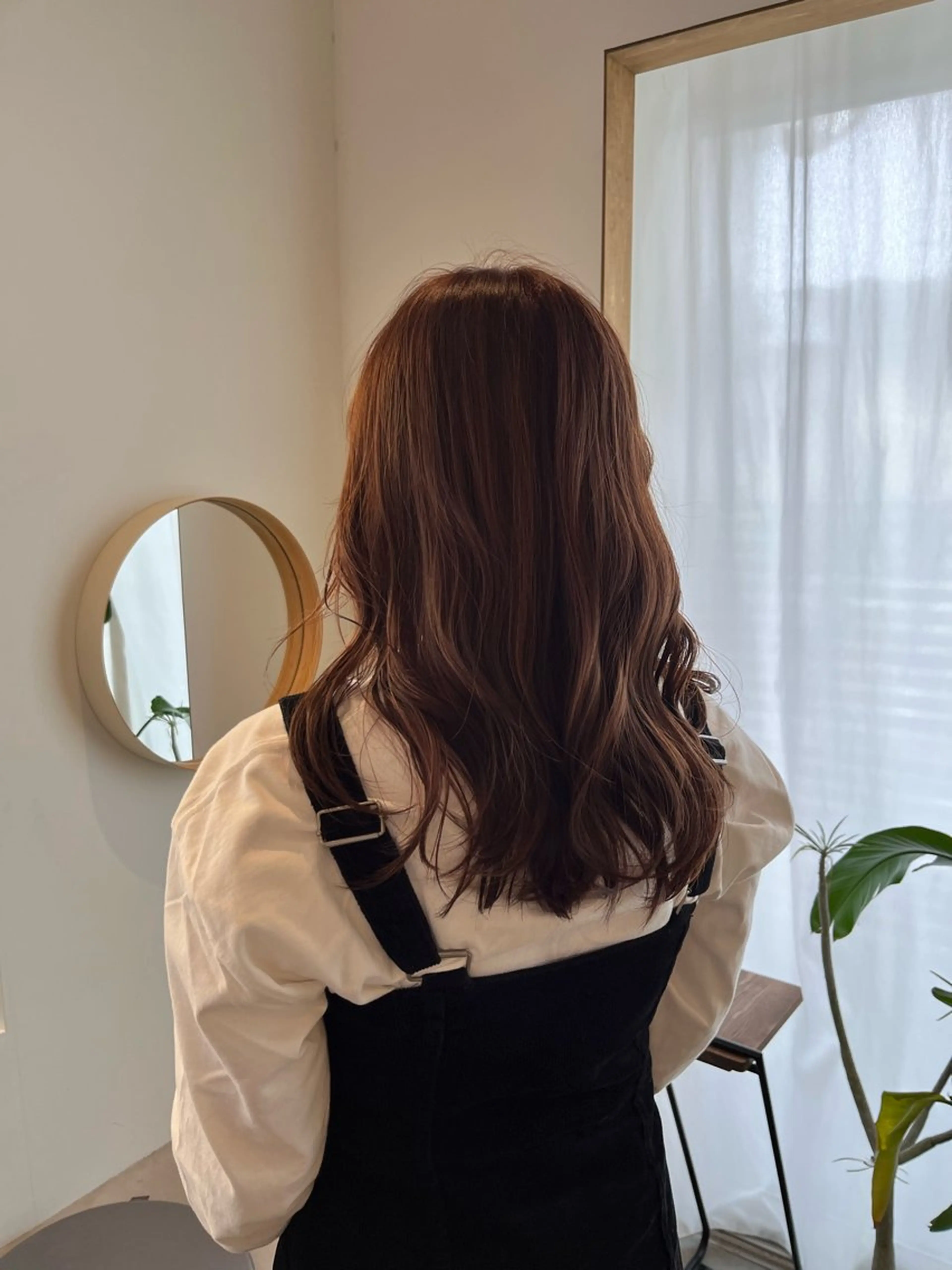 ロング カラー カット ヘアカラー カットカラー/鎌倉 縮毛矯正/大空のヘアスタイル