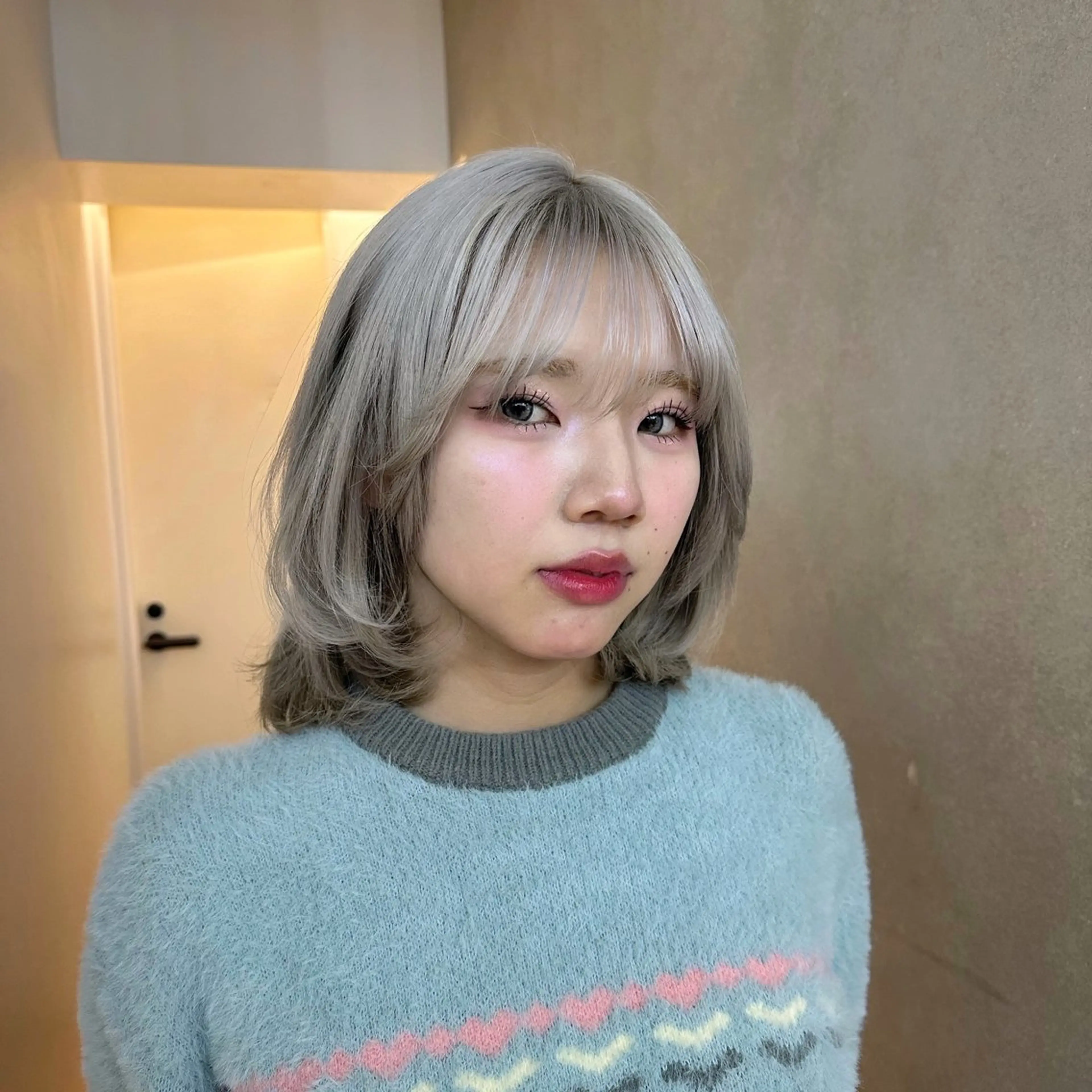 カラー ヘアカラー ハイトーン特化 pepe🎀のヘアスタイル