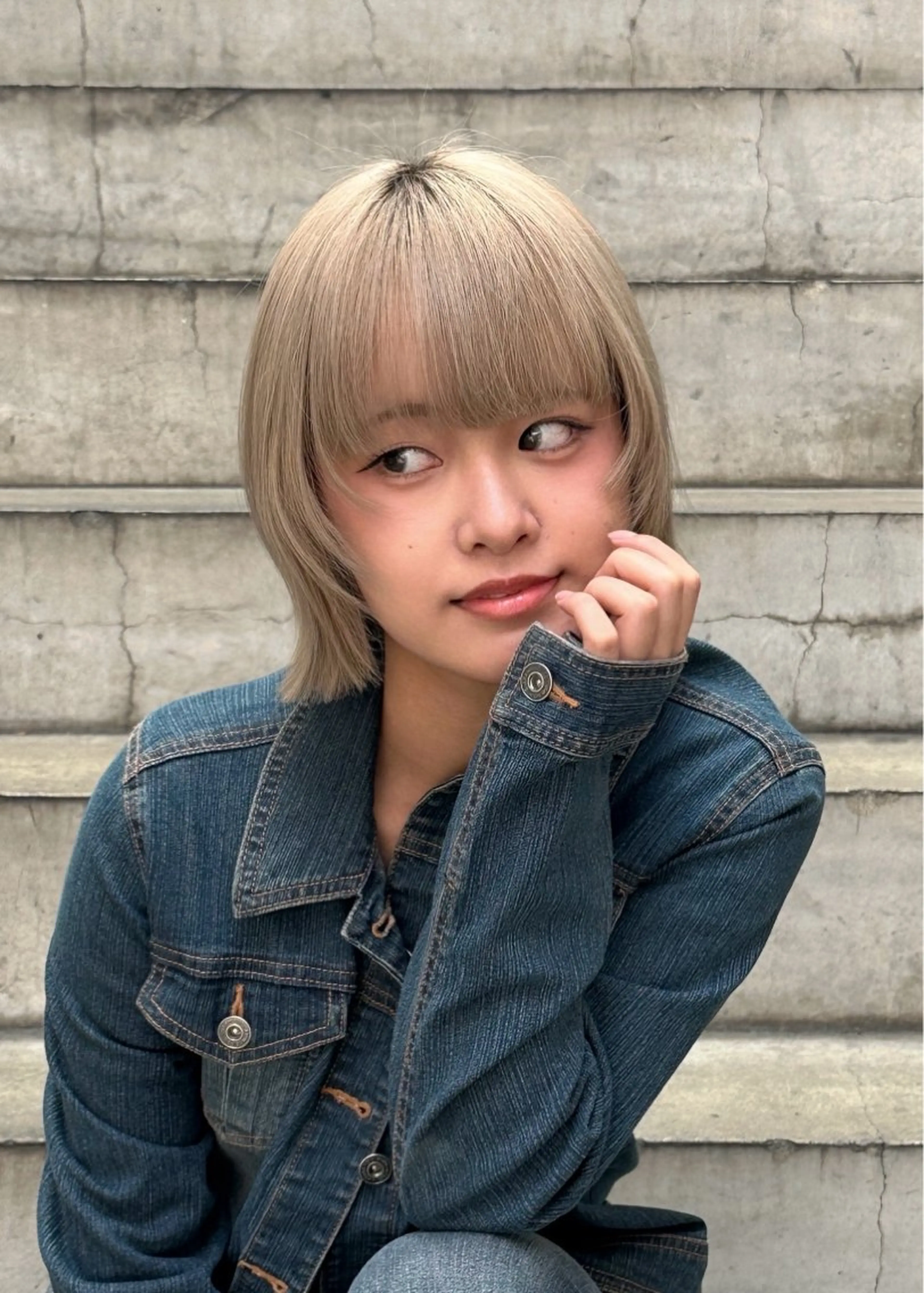 ショート カラー 中原 祥太のヘアスタイル