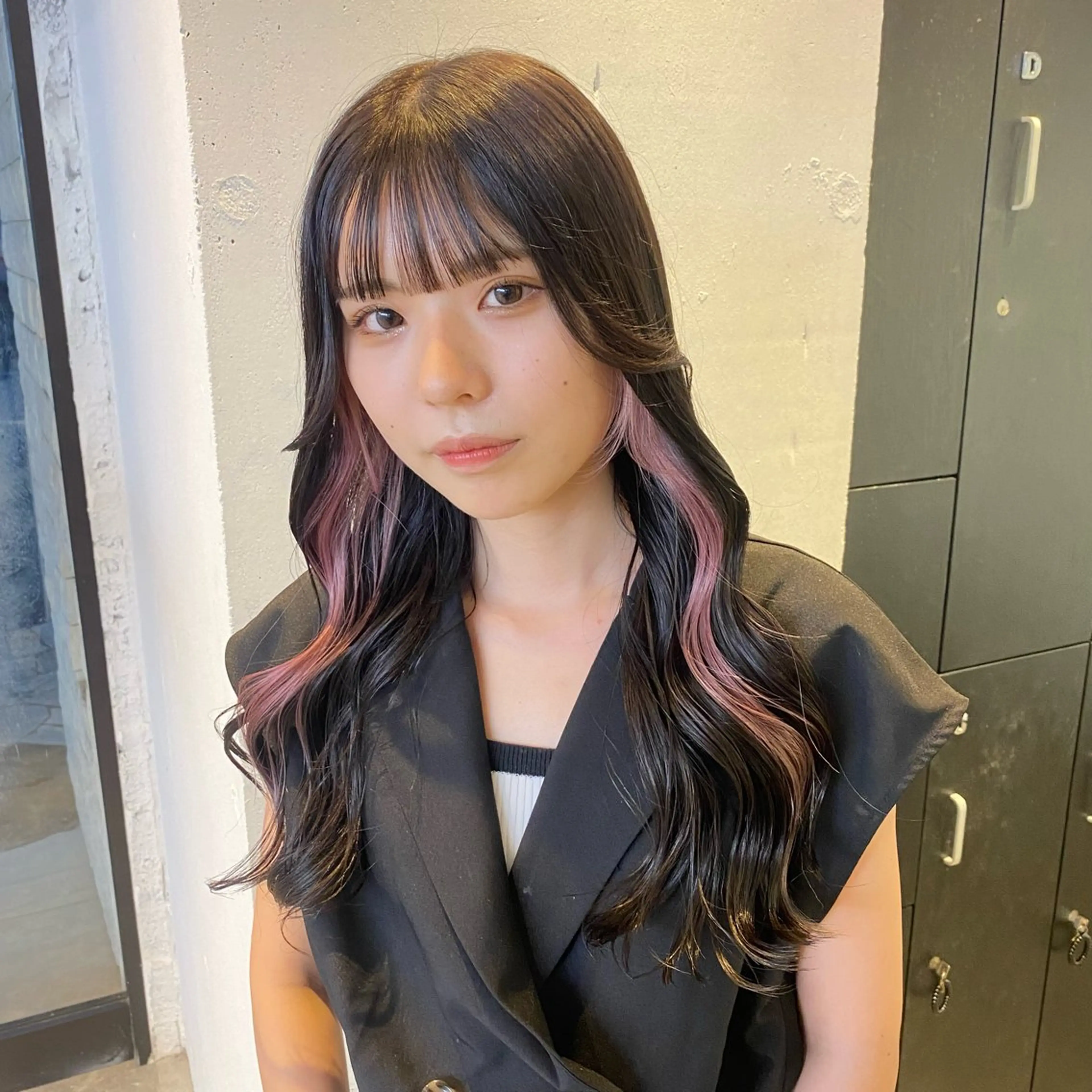 ロング ヘアカラー 韓国ヘア特化 💟 ララア 💟のヘアスタイル