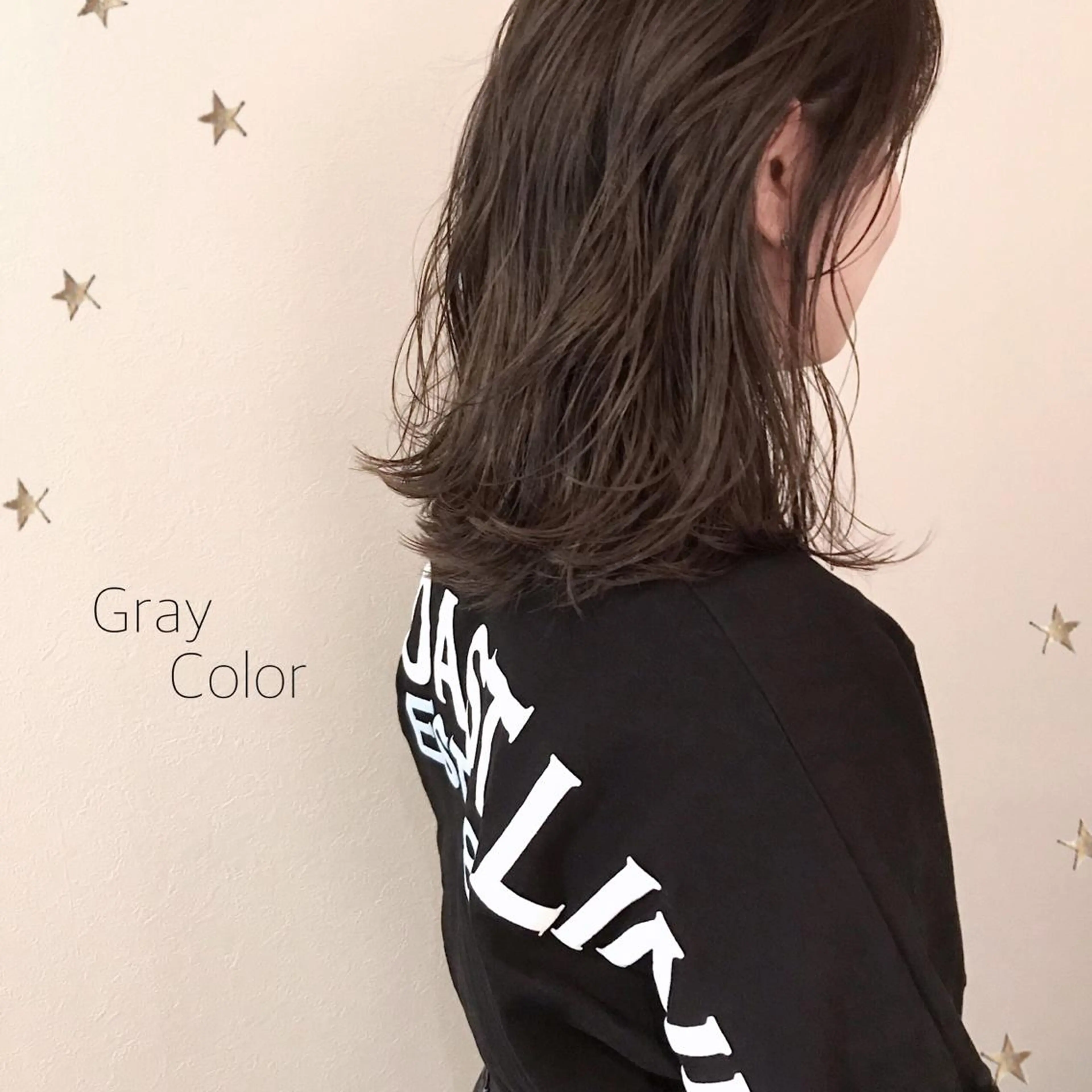 セミロング カラー 市川 千夏のヘアスタイル