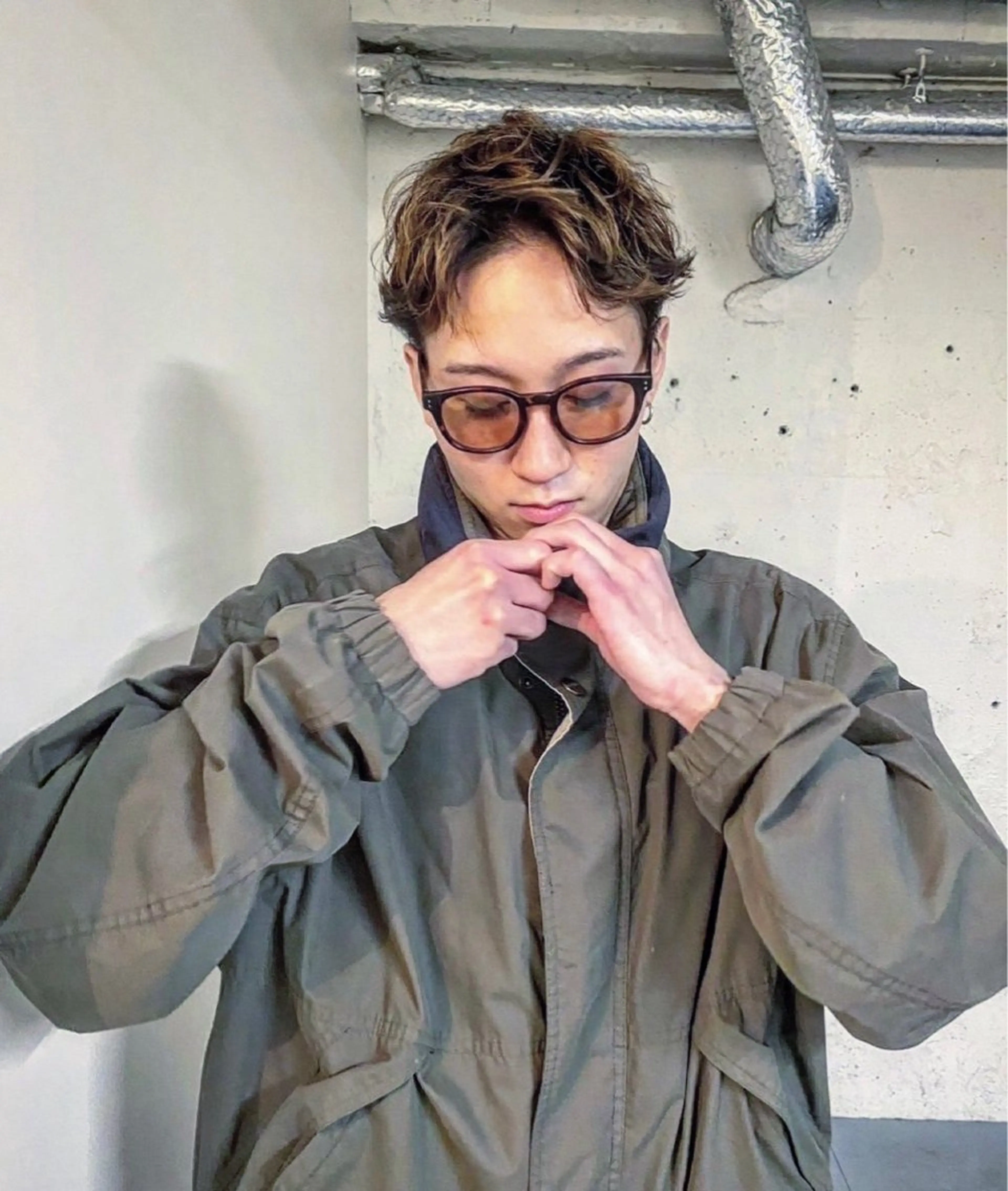 ショート メンズ 🐺パーマ特化🐺 安生　力哉のヘアスタイル