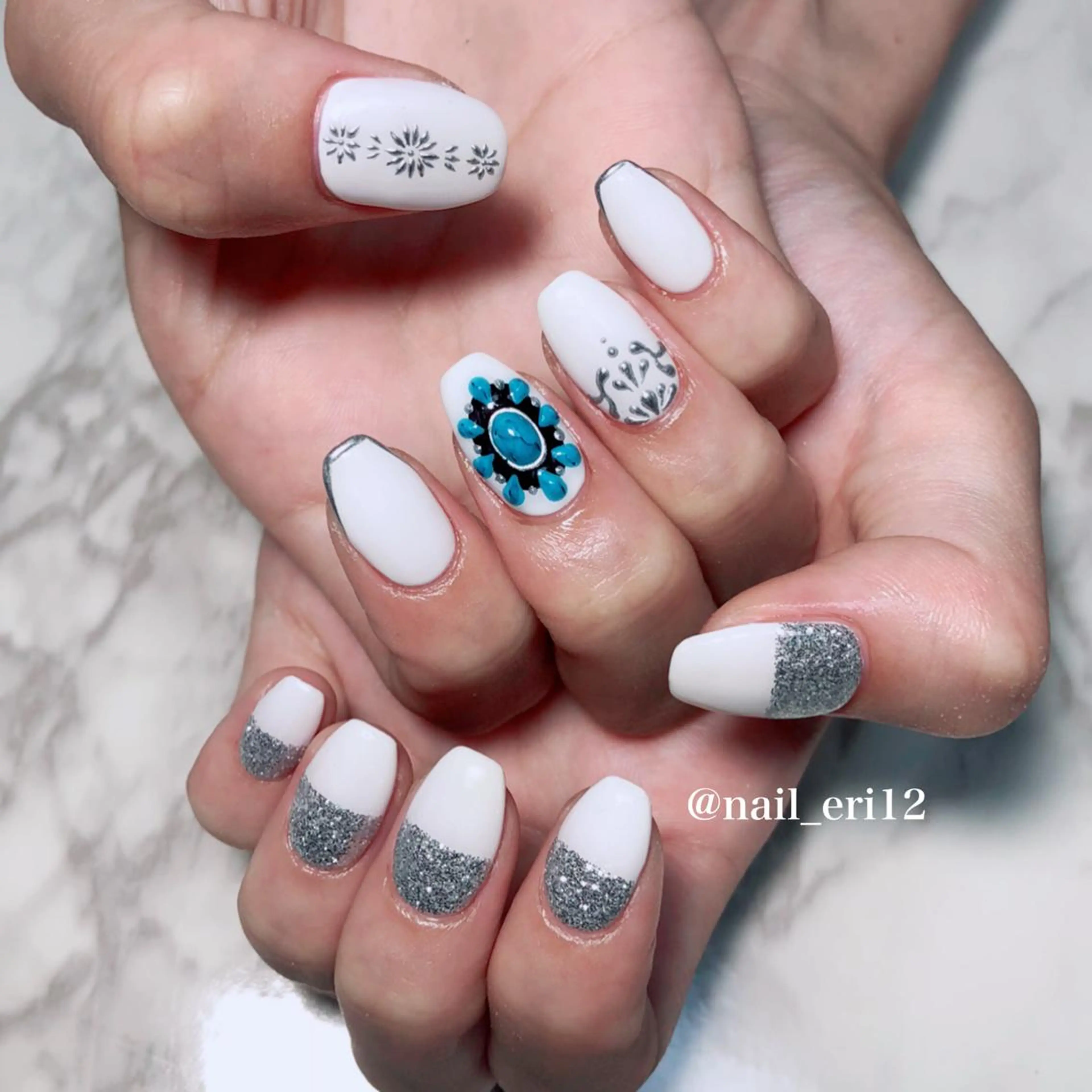 ネイル nail salon &e eriのネイルデザイン