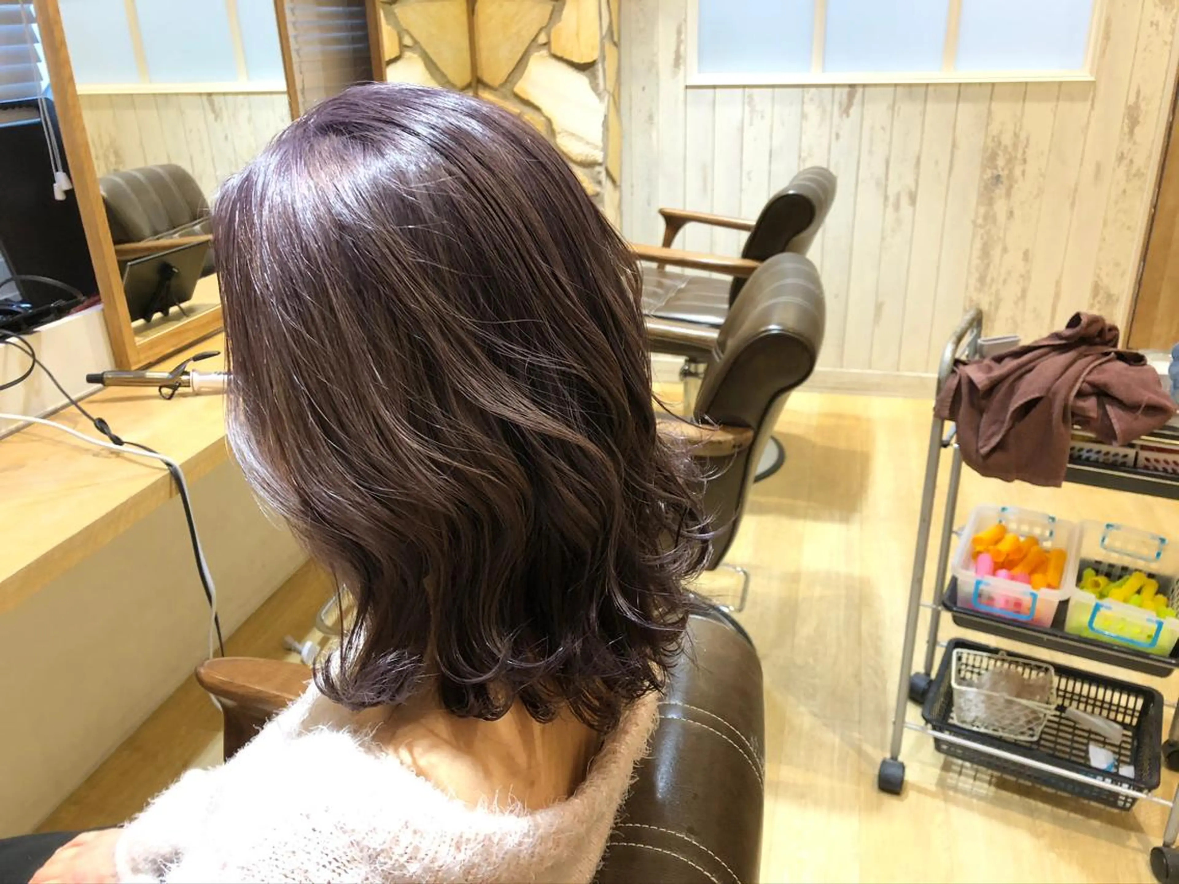 カラーリタッチ＋カットの写真