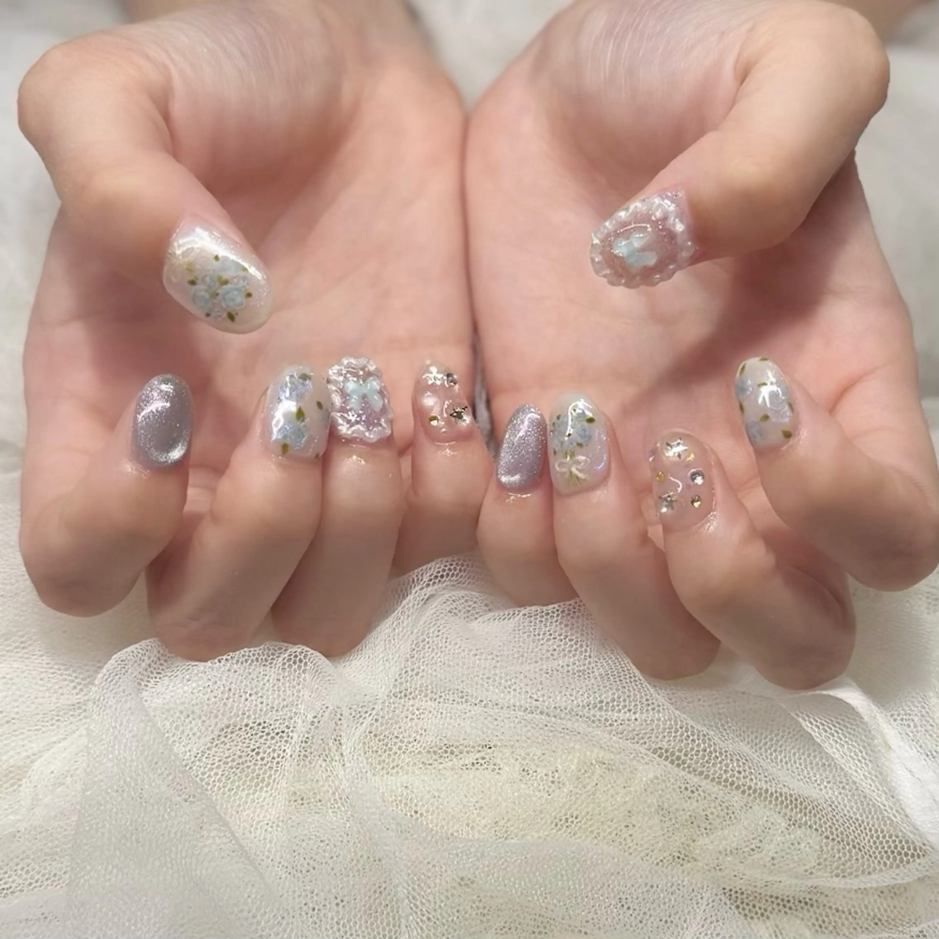 ネイル ハンドネイル 新井 ひなののネイルデザイン