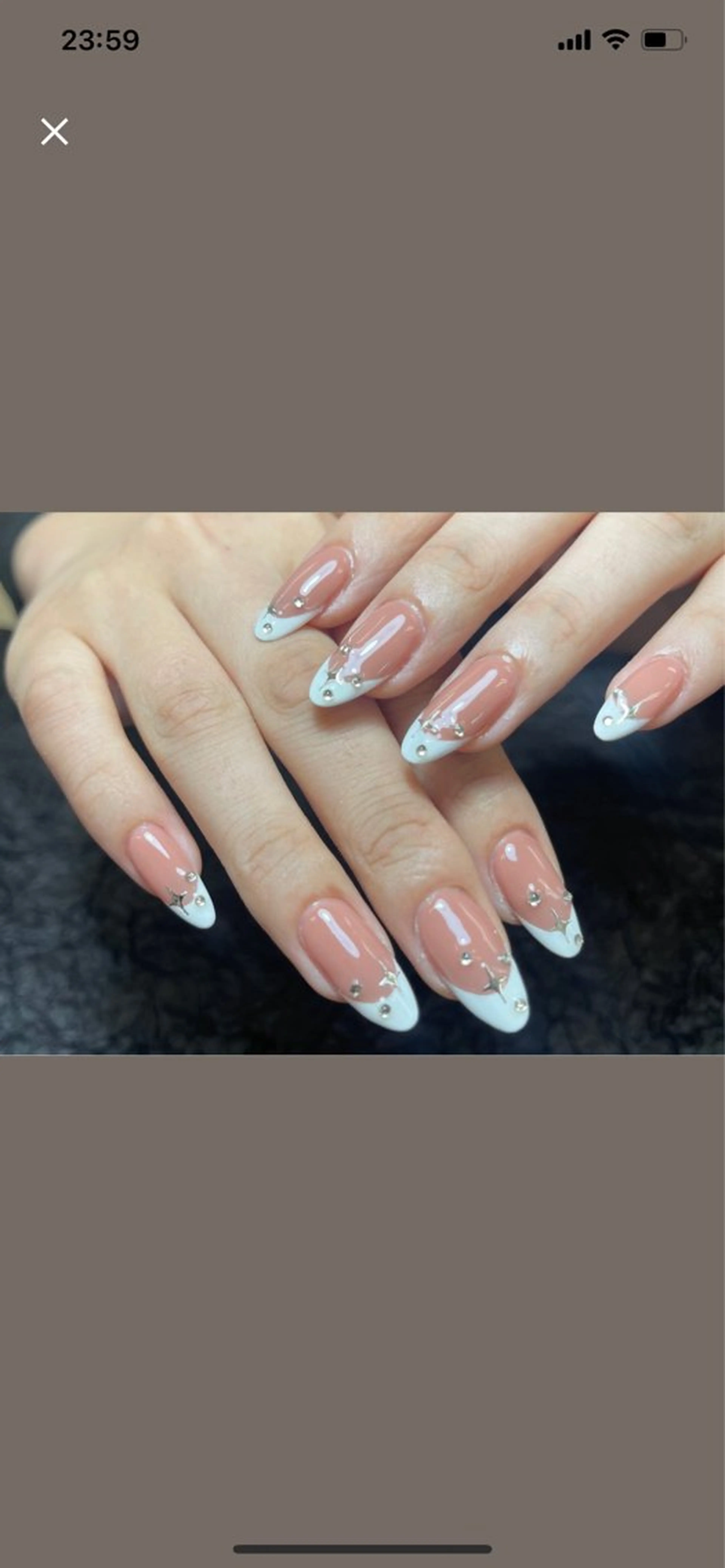 ネイル アートネイル フレンチネイル ジェルネイル グラデーション 韓国ネイル Nail Salon kihi大塚店のネイルデザイン