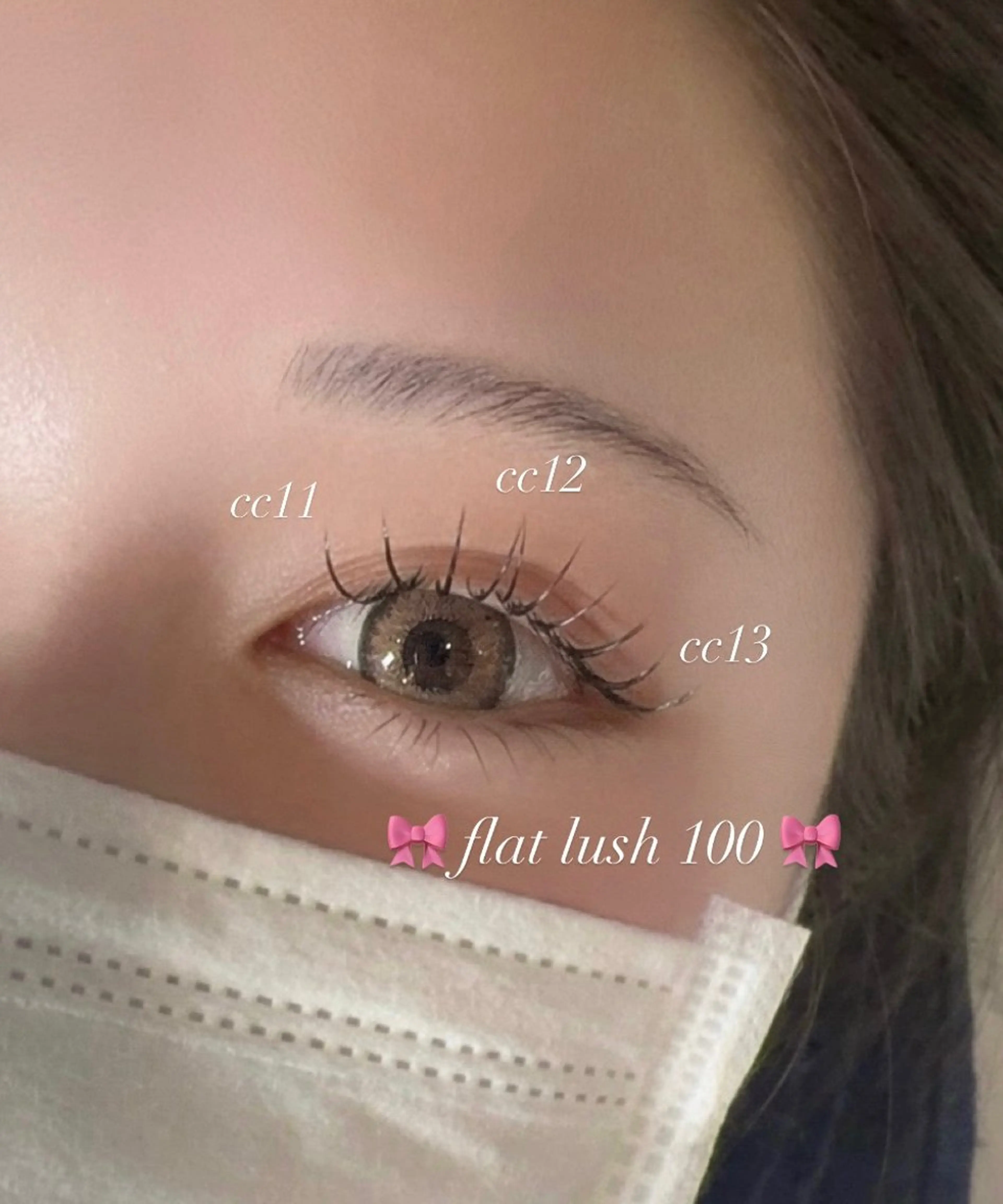 マツエク・マツパ マツエク EYESTYLE仙台 こころ🎀🫧のマツエク・マツパデザイン