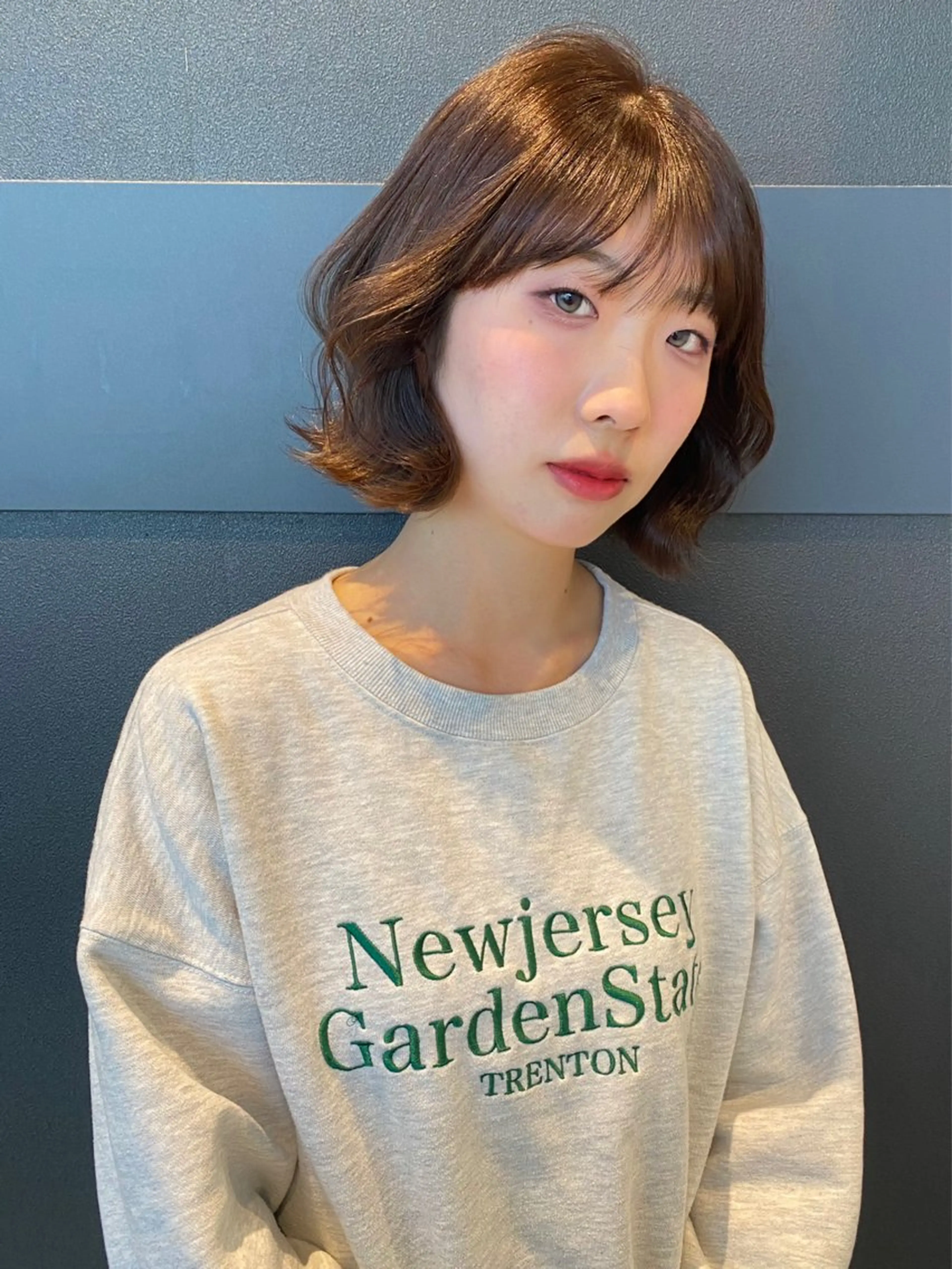 ショート カラー 透明感カラー カット ヘアカラー トリートメント mai / linoah˚✧のヘアスタイル