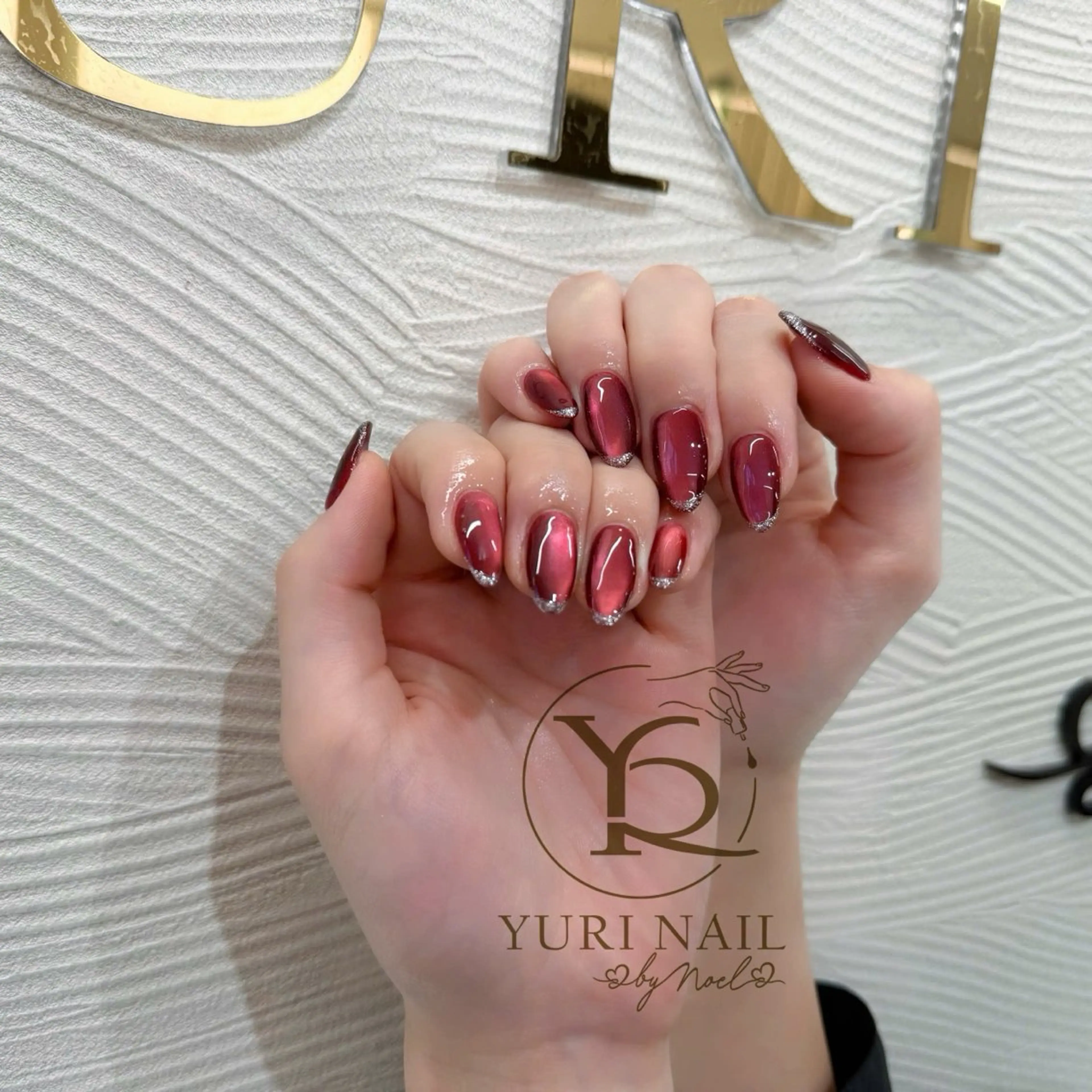 ネイル チークネイル フットネイル フレンチネイル グラデーション キラキラネイル ハンドネイル フットネイル ハンドケア YURI Nail Funabashiのネイルデザイン