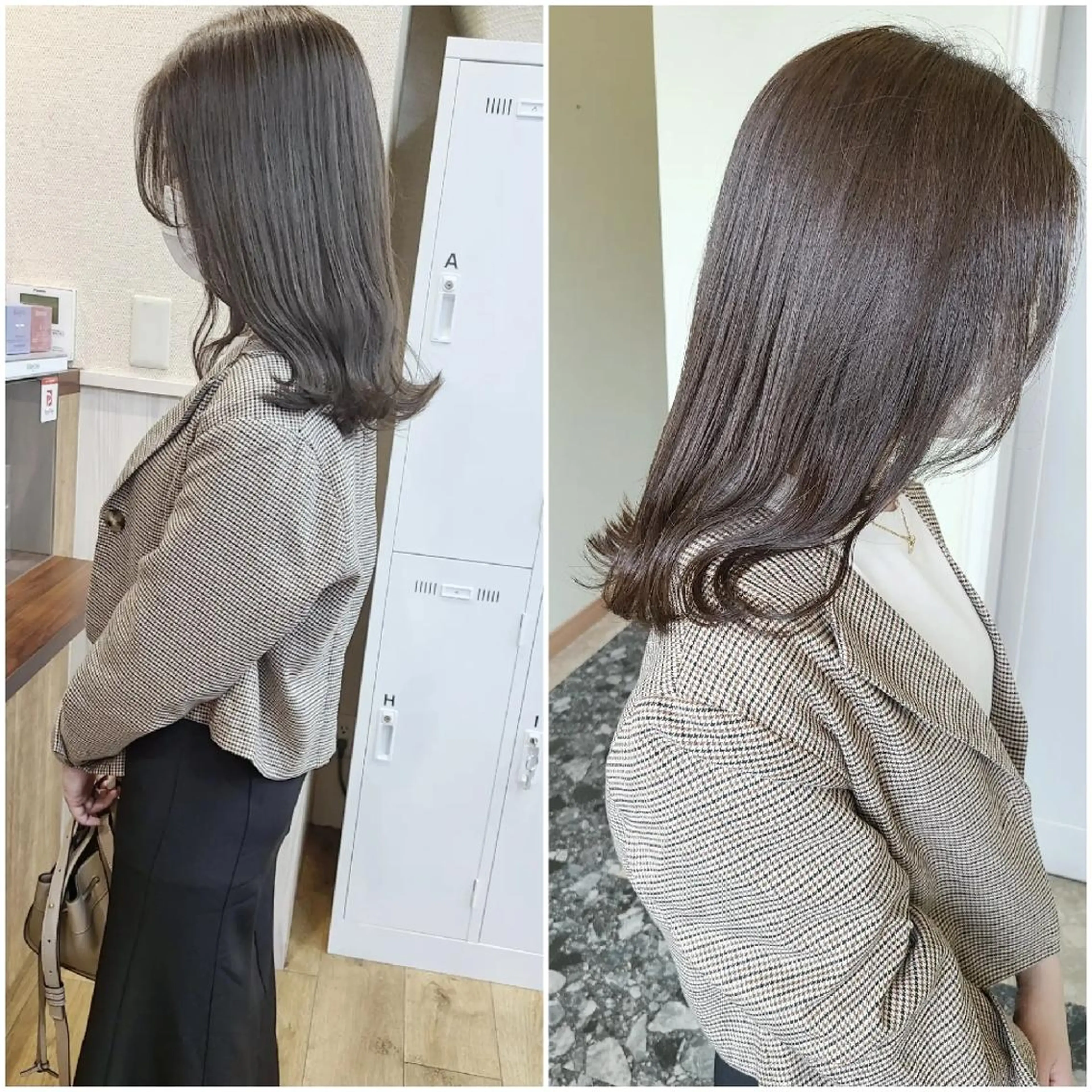 セミロング カラー アディクシーカラー カット ヘアカラー トリートメント 【ネウィ天王寺 】seiyaのヘアスタイル