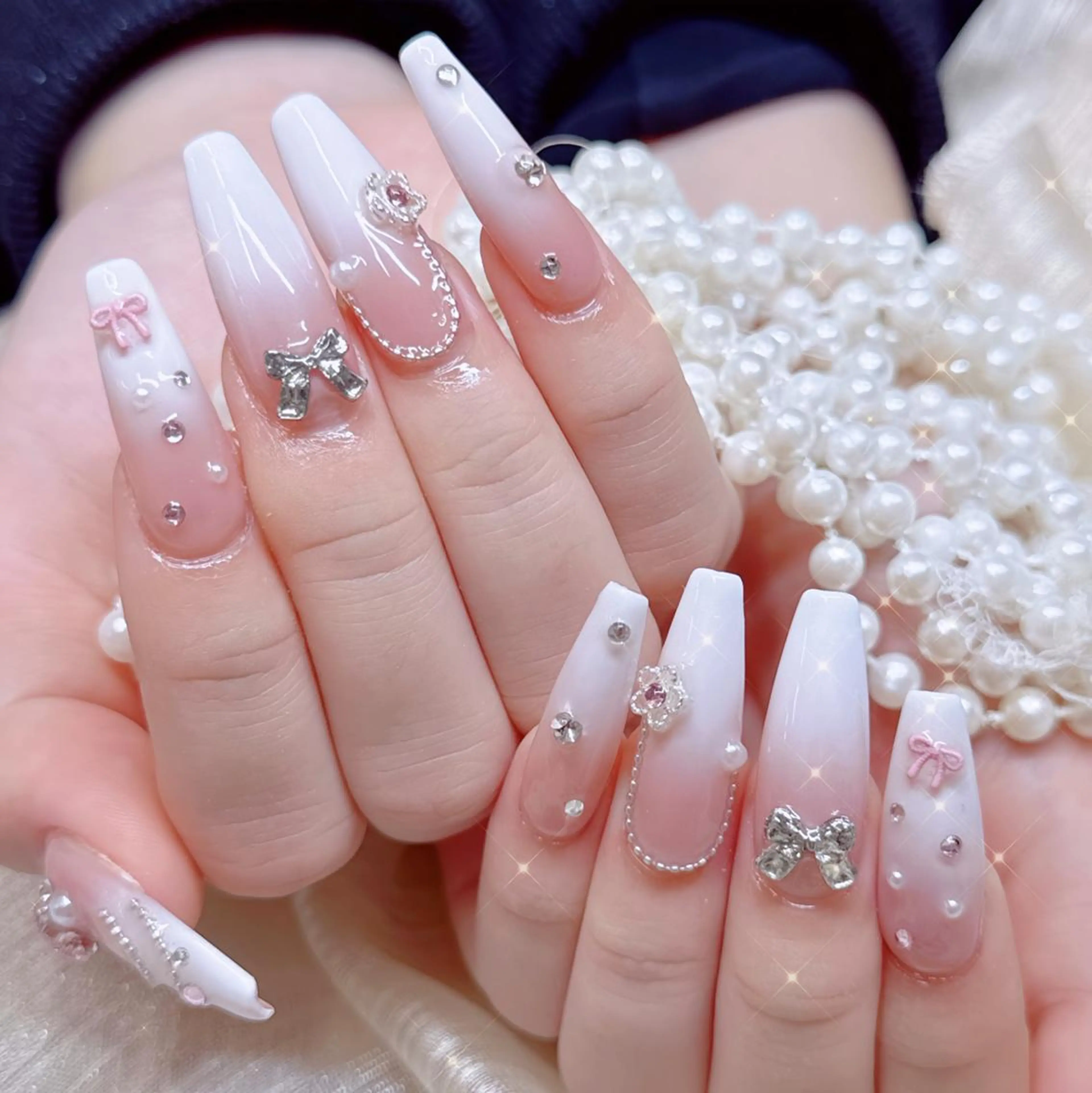 ネイル 七海🎀 💗のネイルデザイン