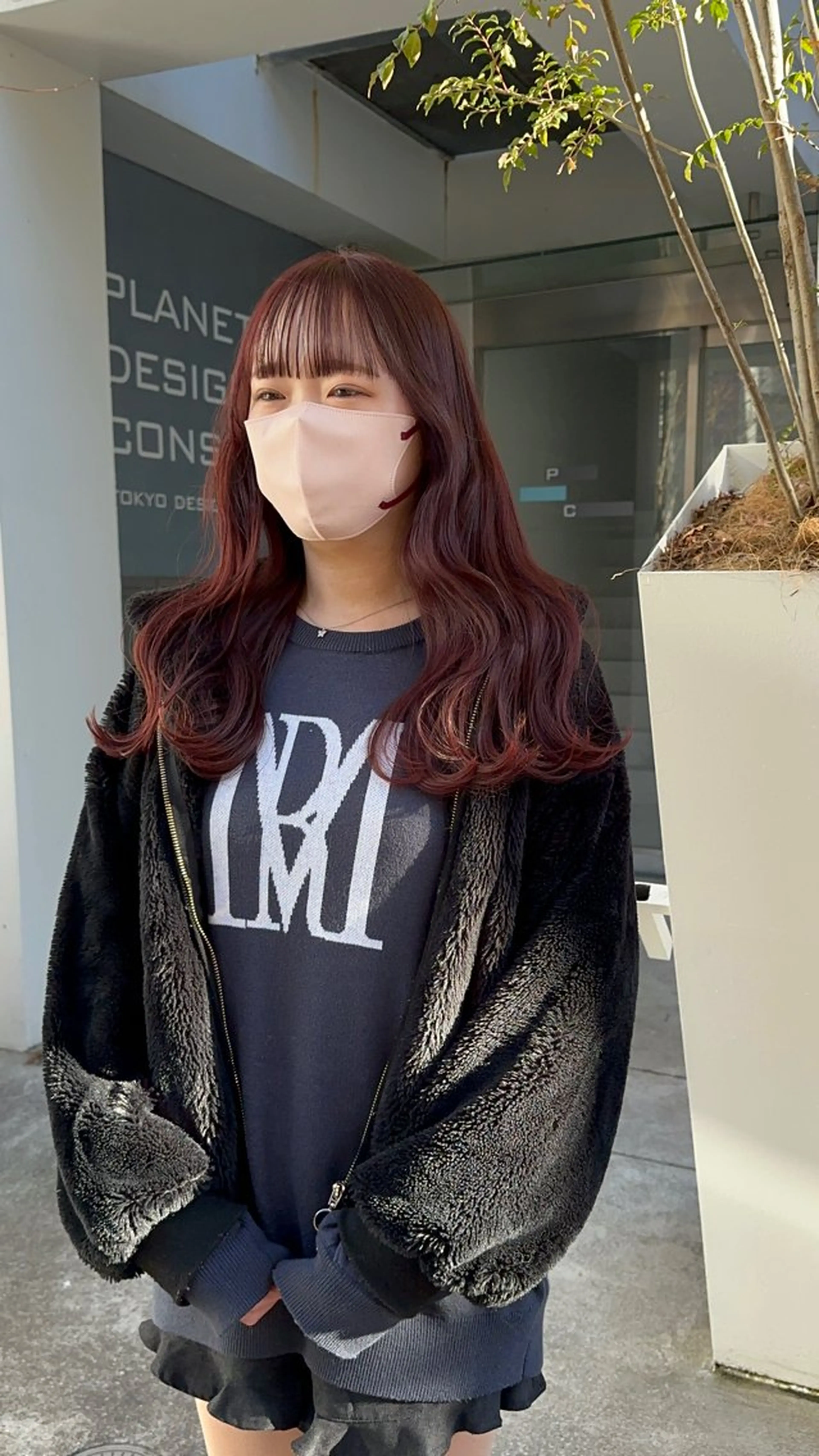 ロング カラー ブリーチ ブリーチなしカラー ヘアカラー トリートメント REINA☁️透明感 カラー/ぷつっと♡のヘアスタイル