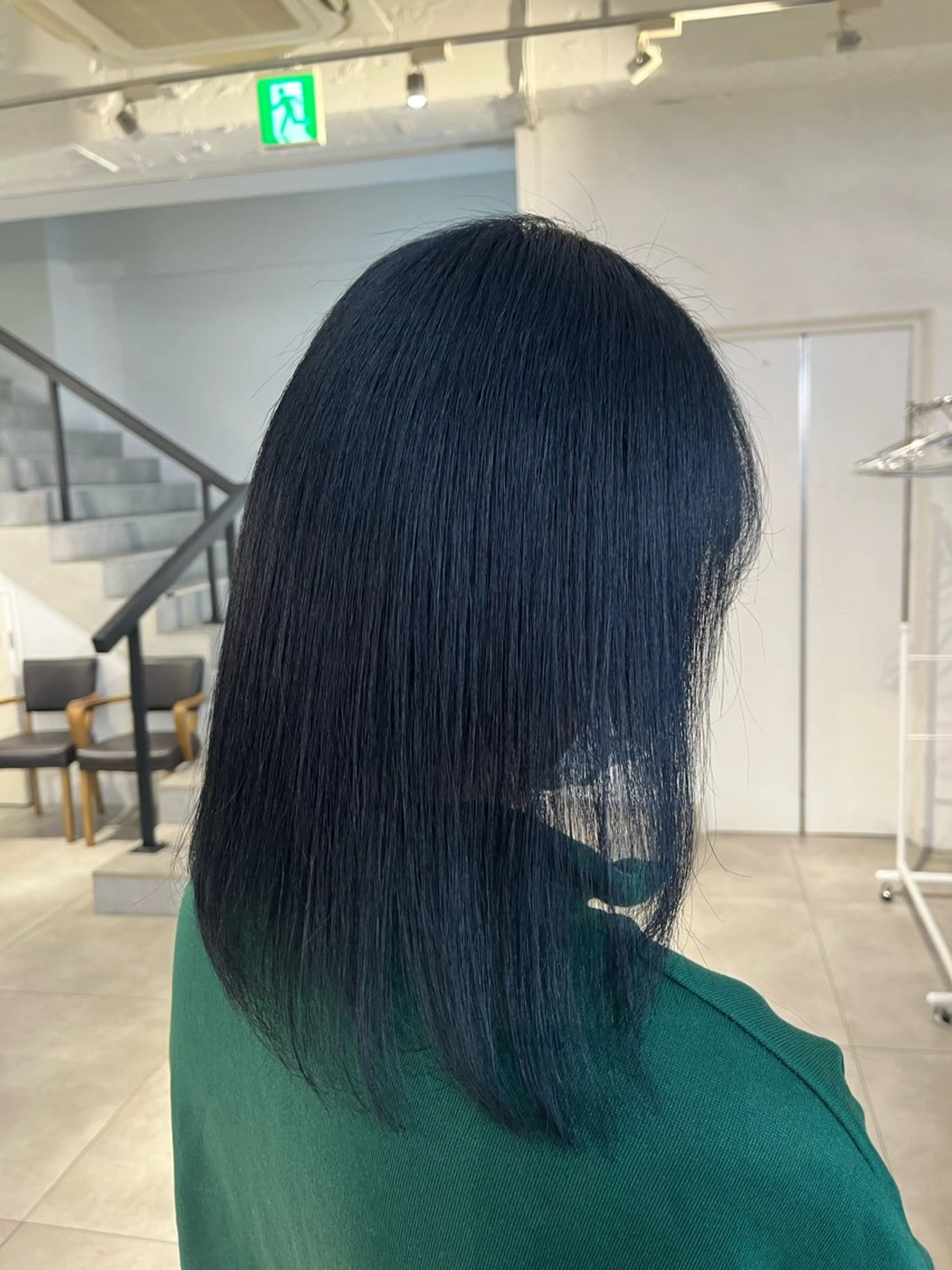 ミディアム ヘアカラー メンズパーマ/ メッシュ📍ﾕﾘのヘアスタイル