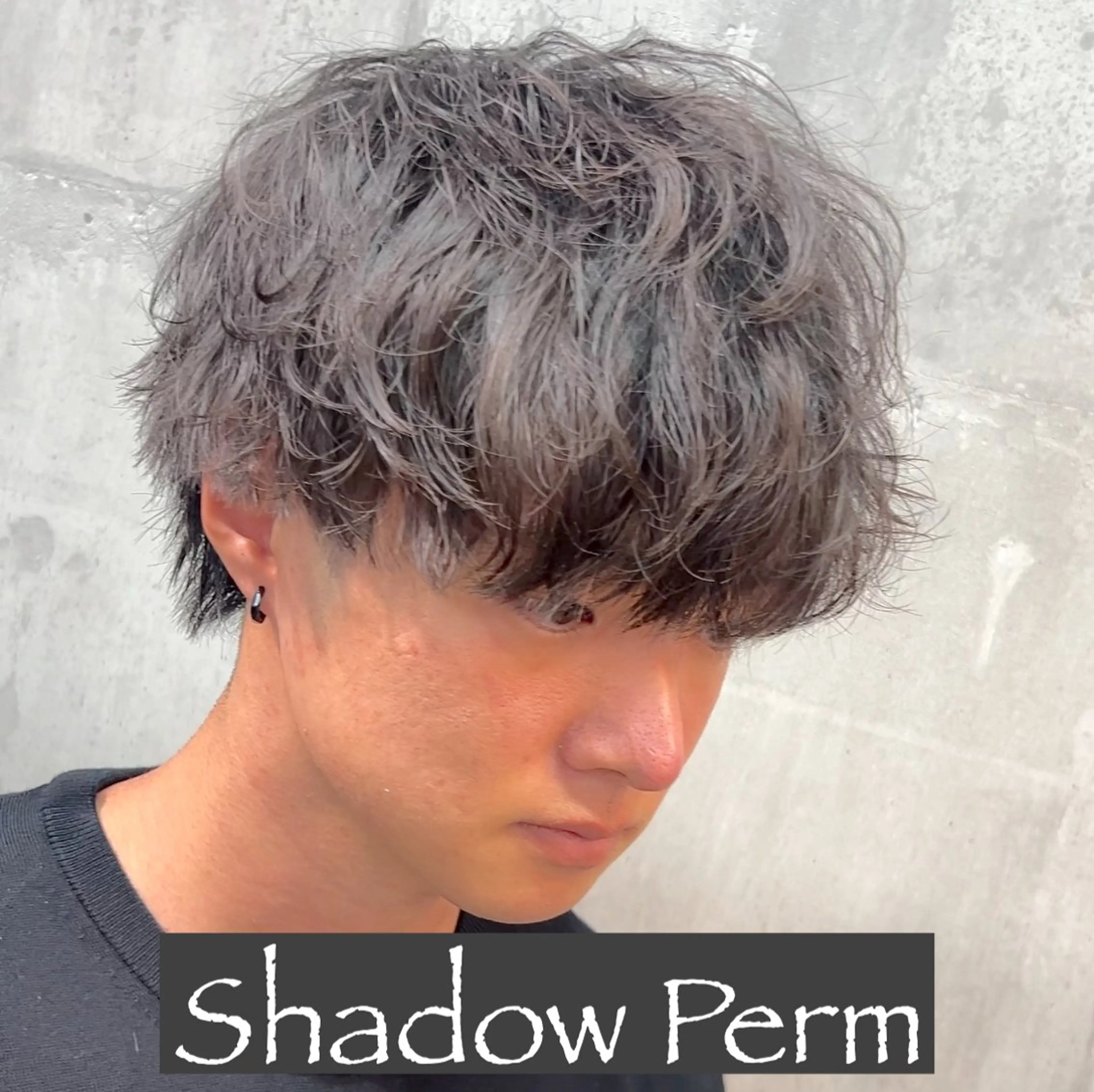 ショート パーマ ヘアアレンジ メンズ MENIN メンズ サロン　望月　涼太のヘアスタイル