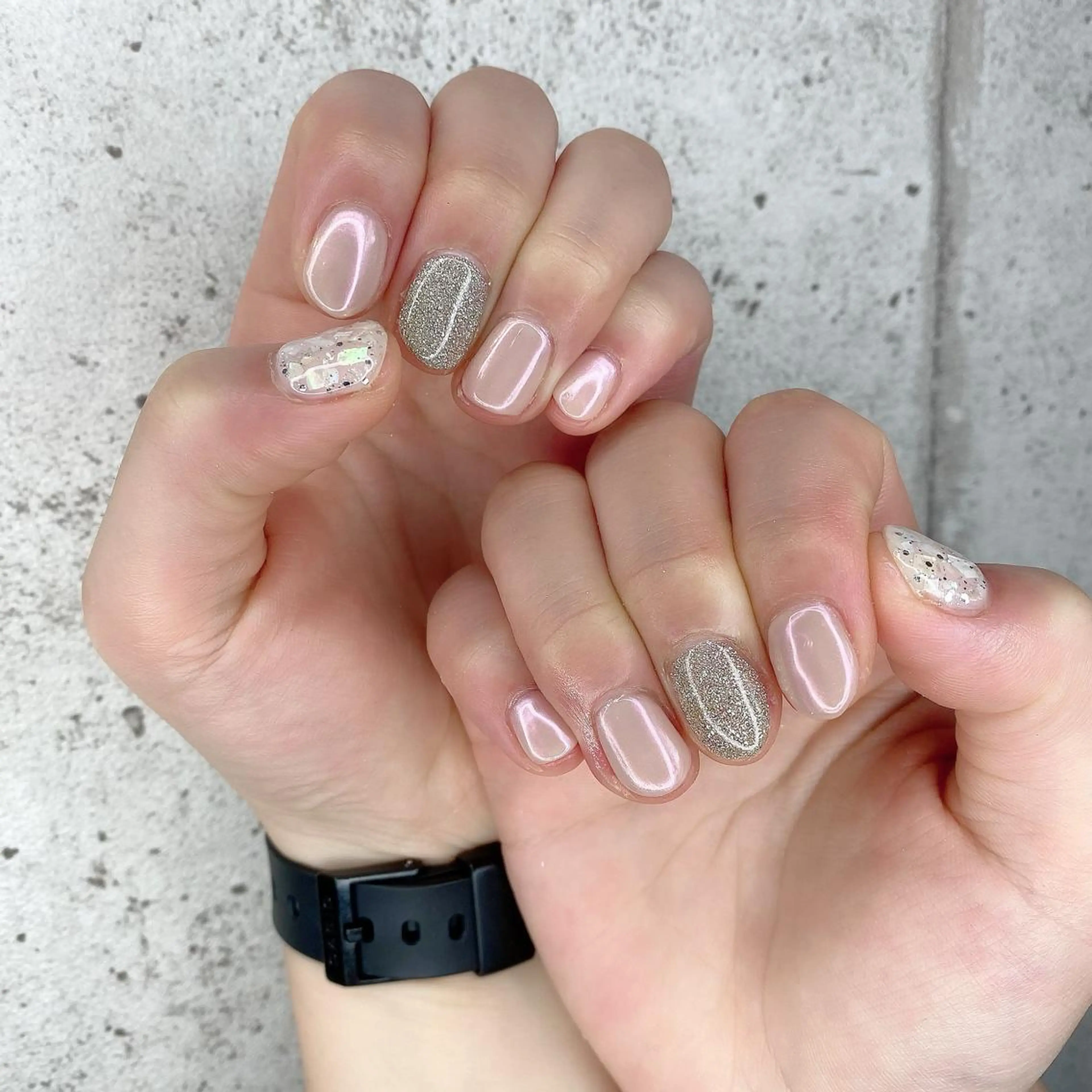 メンズ キッズ ネイル マツエク・マツパ ミラーネイル Salon Ｋのネイルデザイン