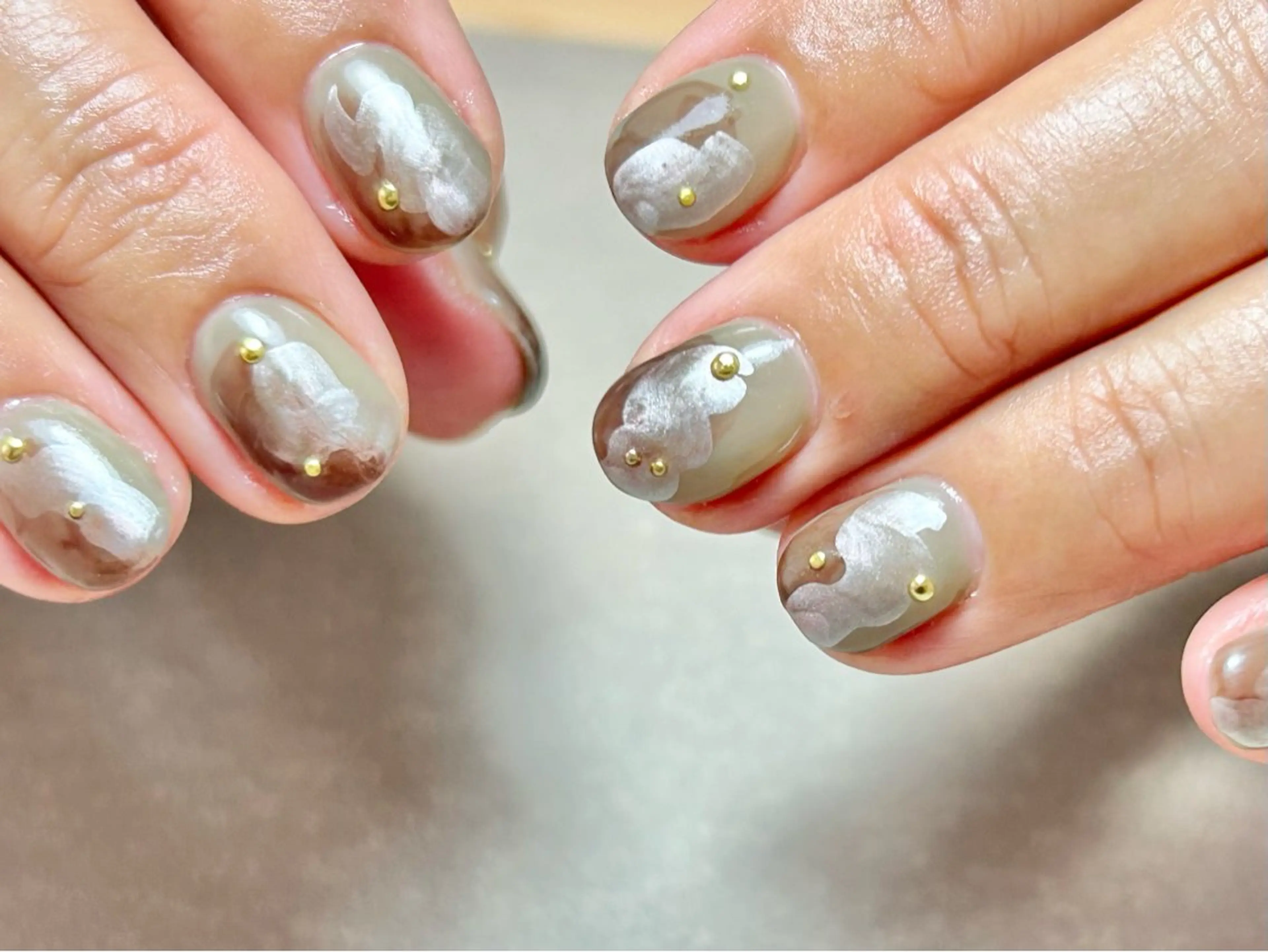 ネイル ハンドネイル amo_nail 岡山市南区自宅ネイルのネイルデザイン