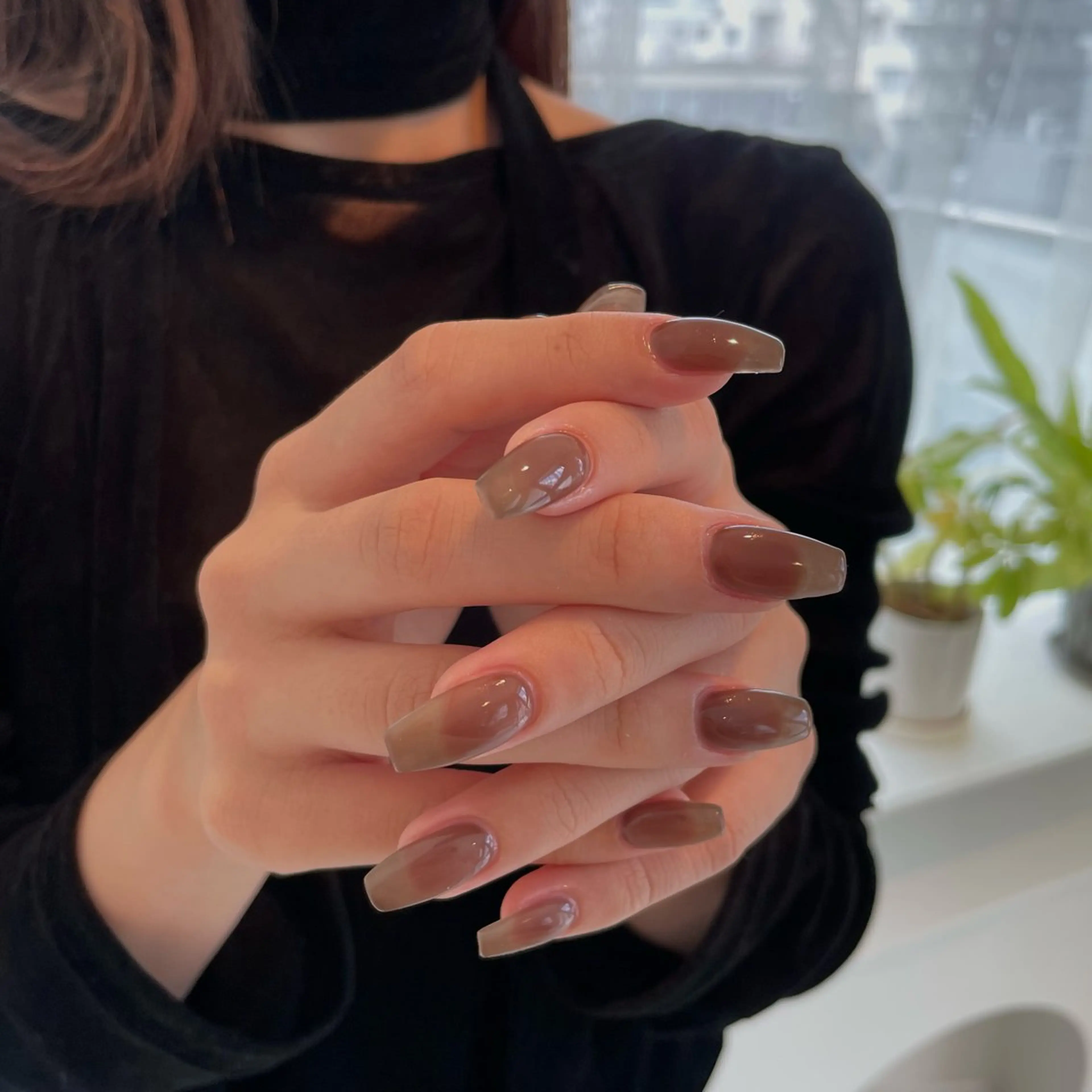 300種類から選べるオフ込みワンカラーorラメグラデーションorラメ一色塗り🌈の写真