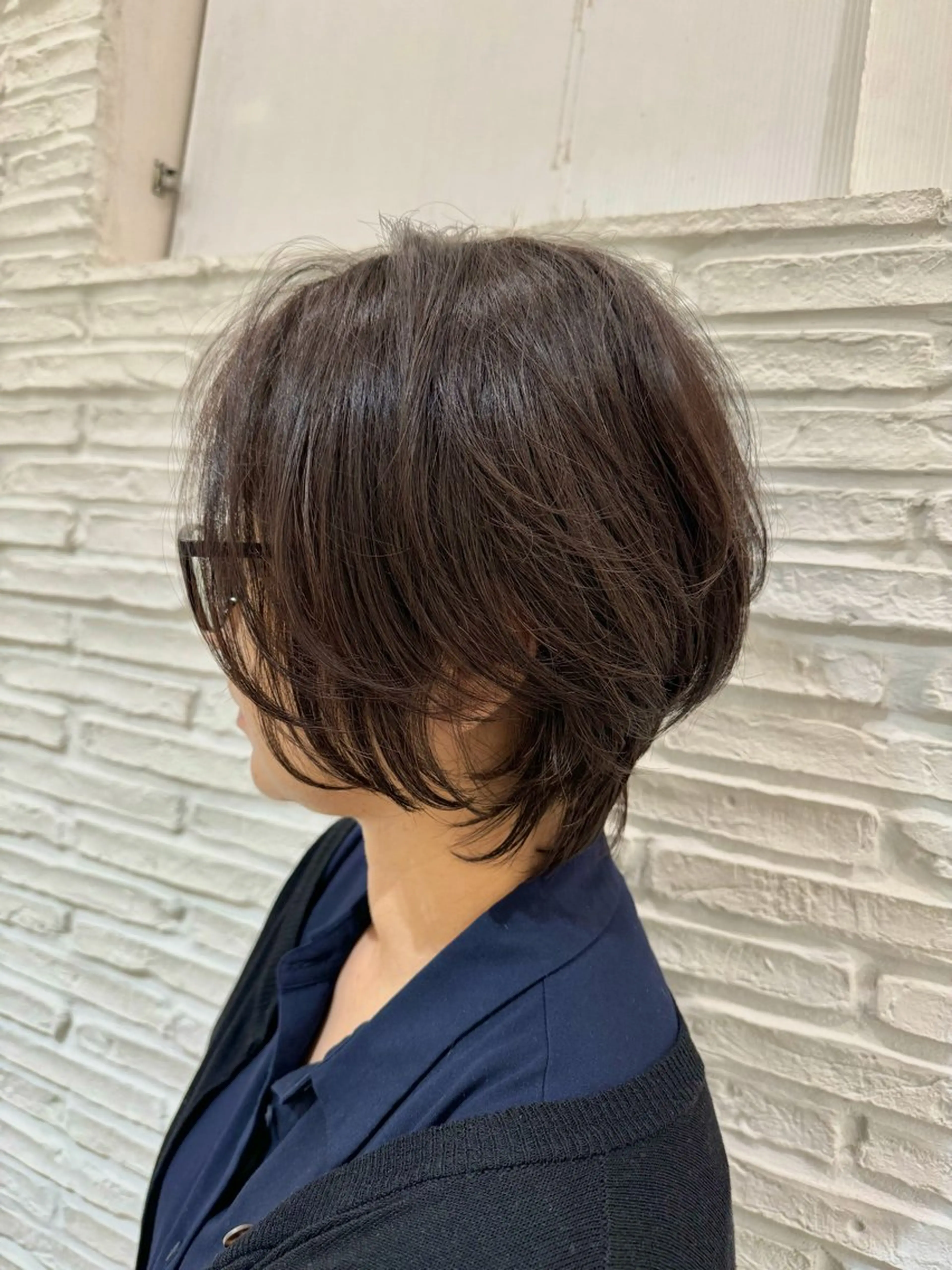 ショート カラー ベージュカラー ショートヘア amie by AFLOAT 浦和店のヘアスタイル