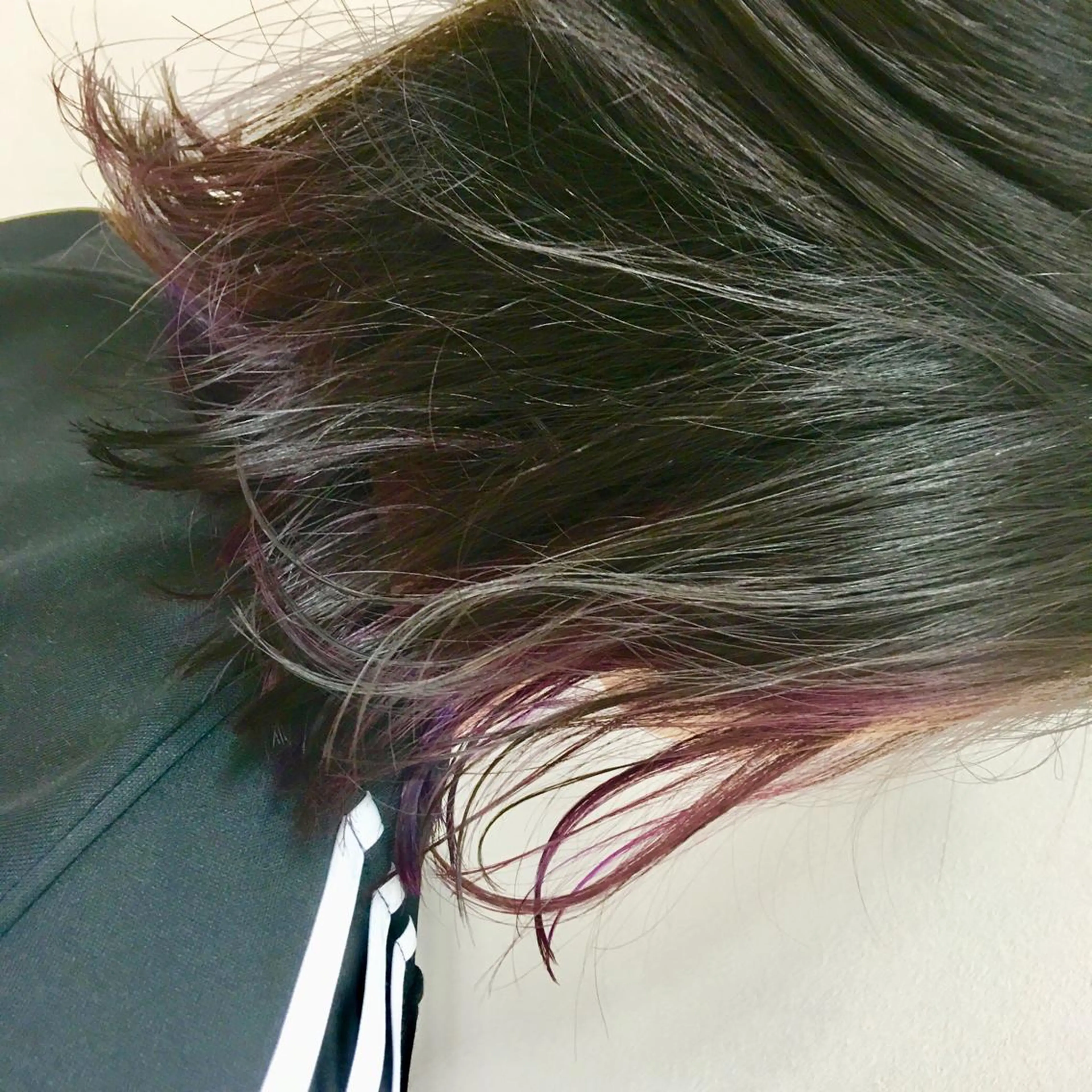 ミディアム カラー ヘアアレンジ ヘアカラー トリートメント 【Sweep】おじま のぞみのヘアスタイル