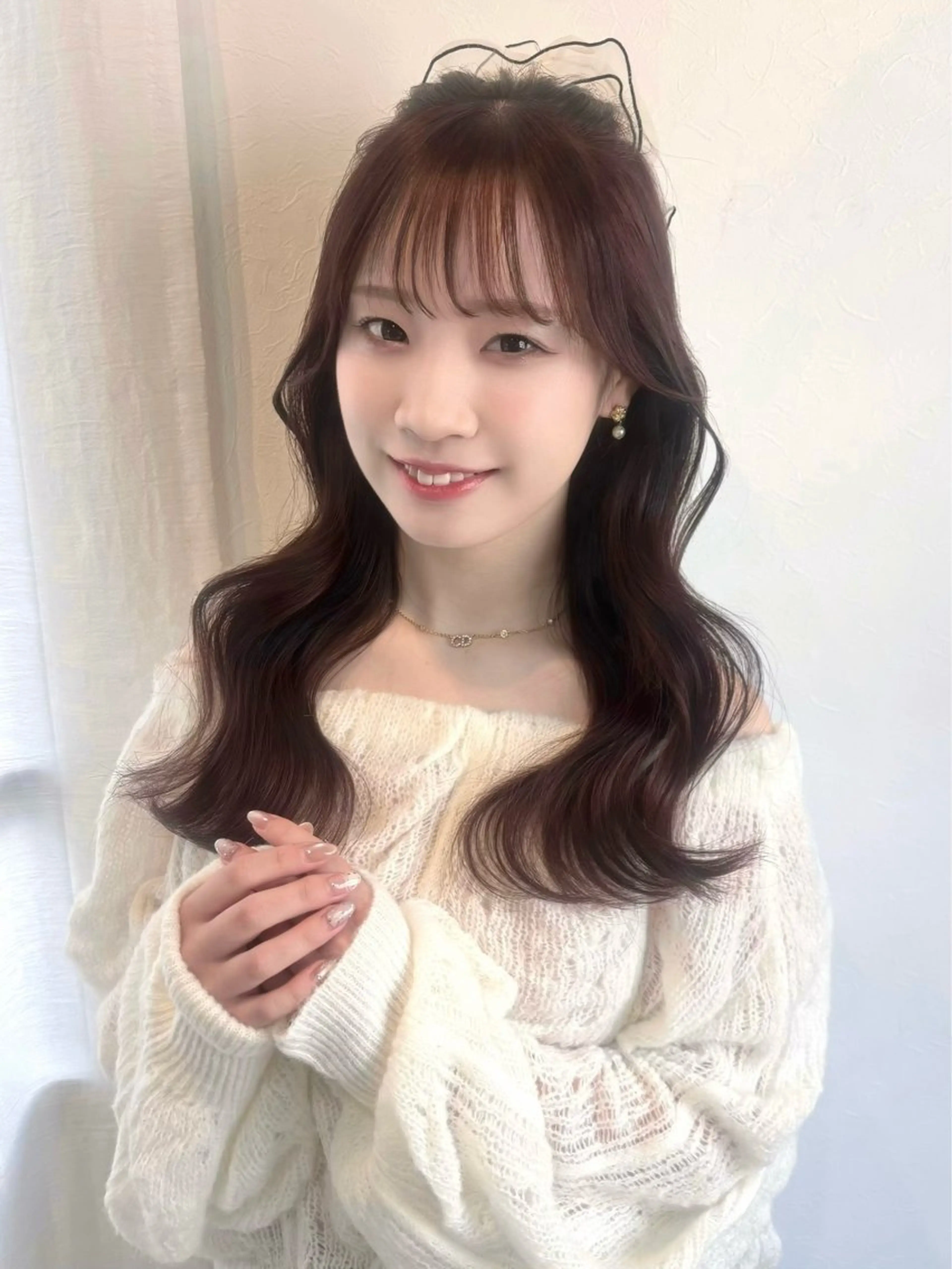 ミディアム カラー annuy ayanaのヘアスタイル