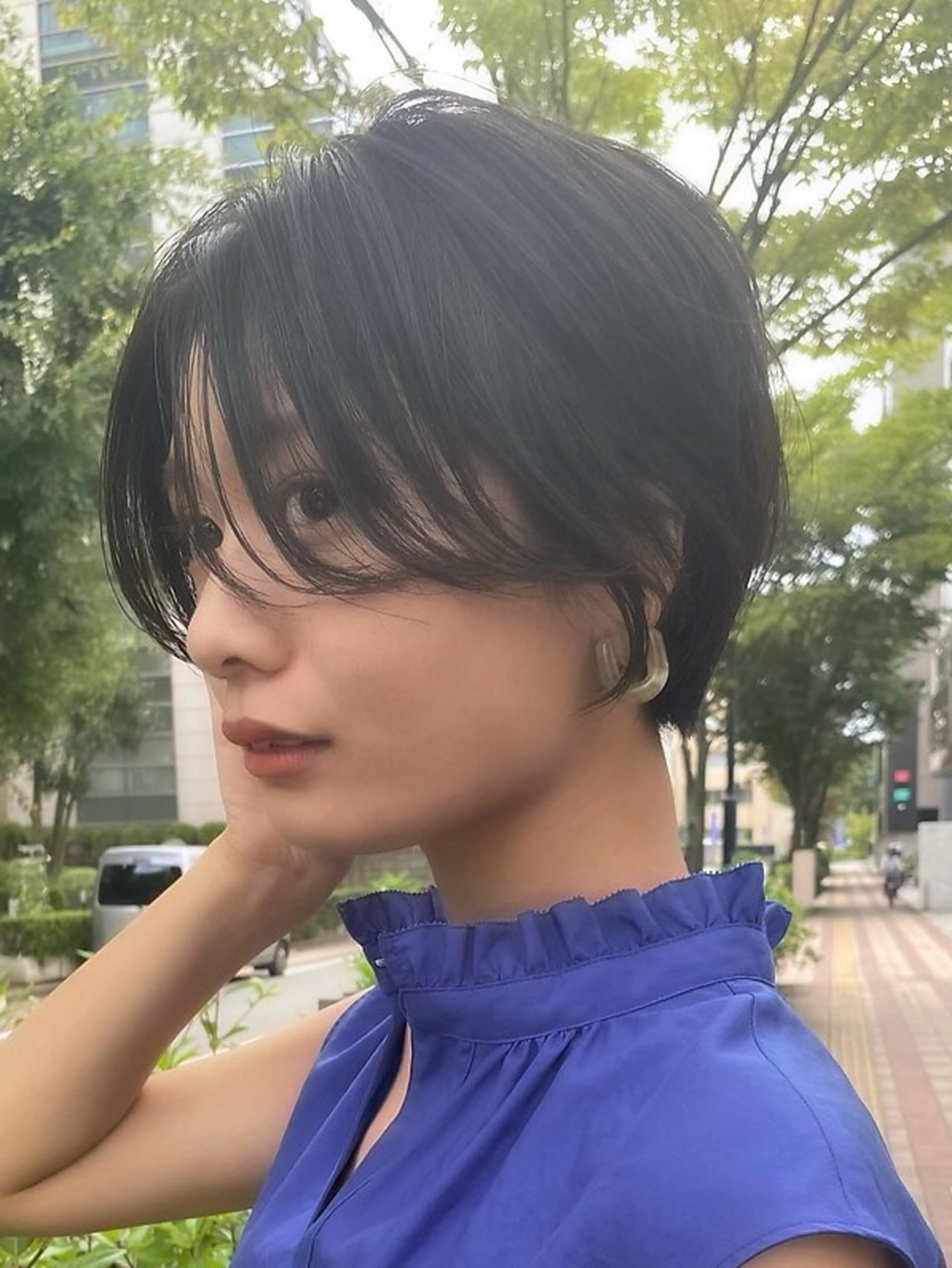 ショート パーマ職人DAIKI ツイスパ/波巻きのヘアスタイル