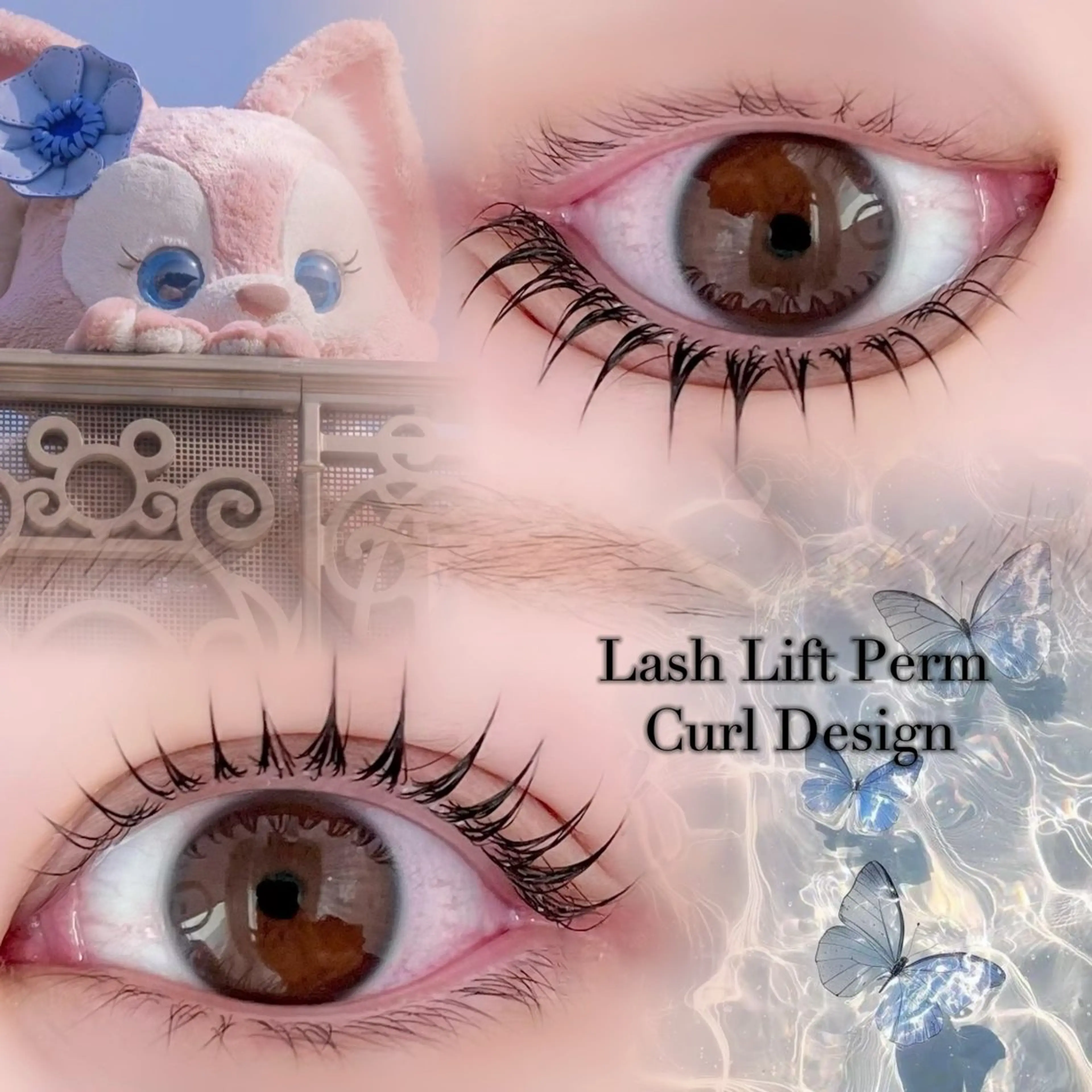 マツエク・マツパ 一重×まつ毛パーマ 🌙Rebecca ERINA🐈‍⬛のマツエク・マツパデザイン