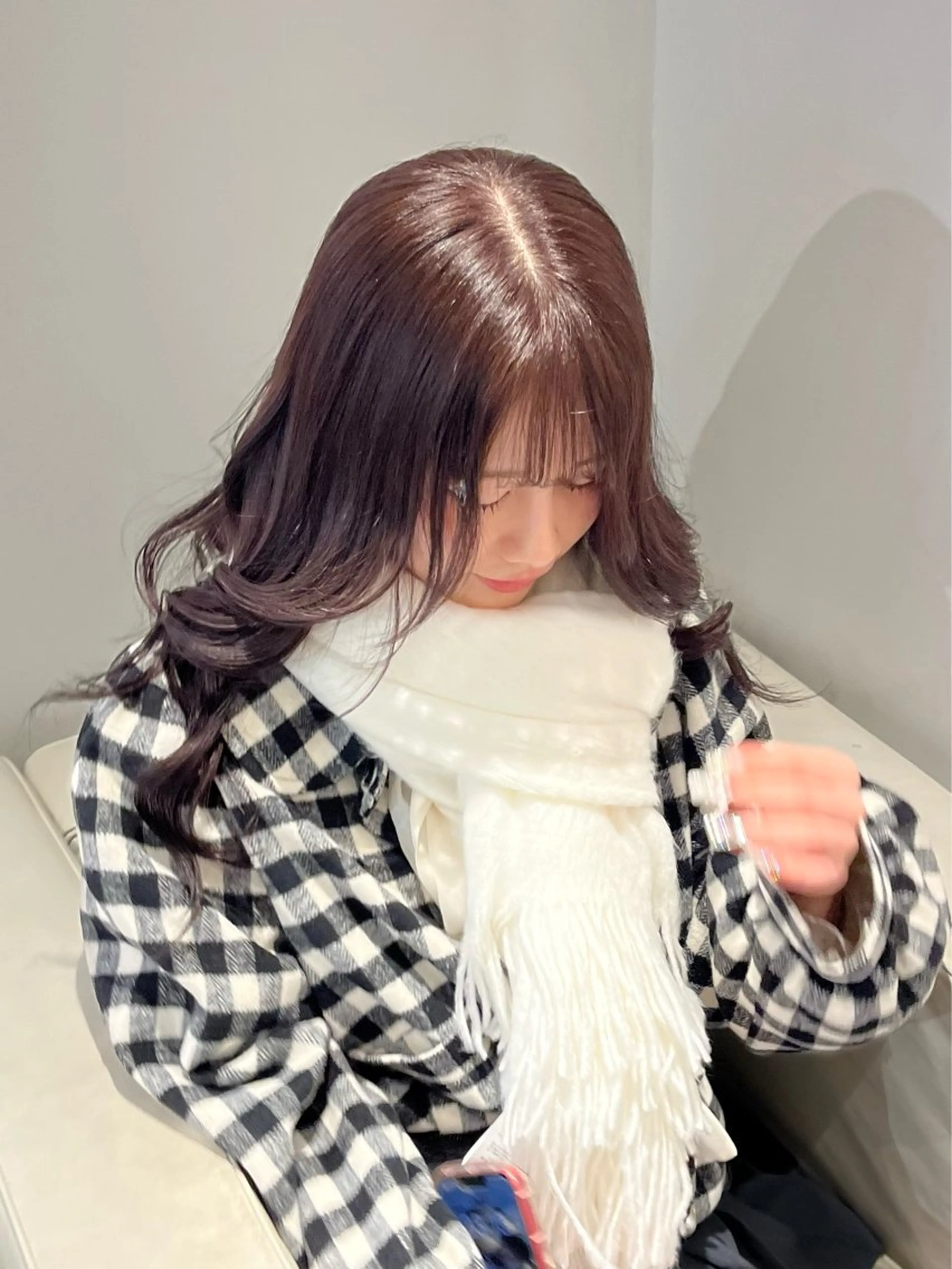 ロング grow渋谷所属・渋谷ハイトーン/ まぉまぉのヘアスタイル