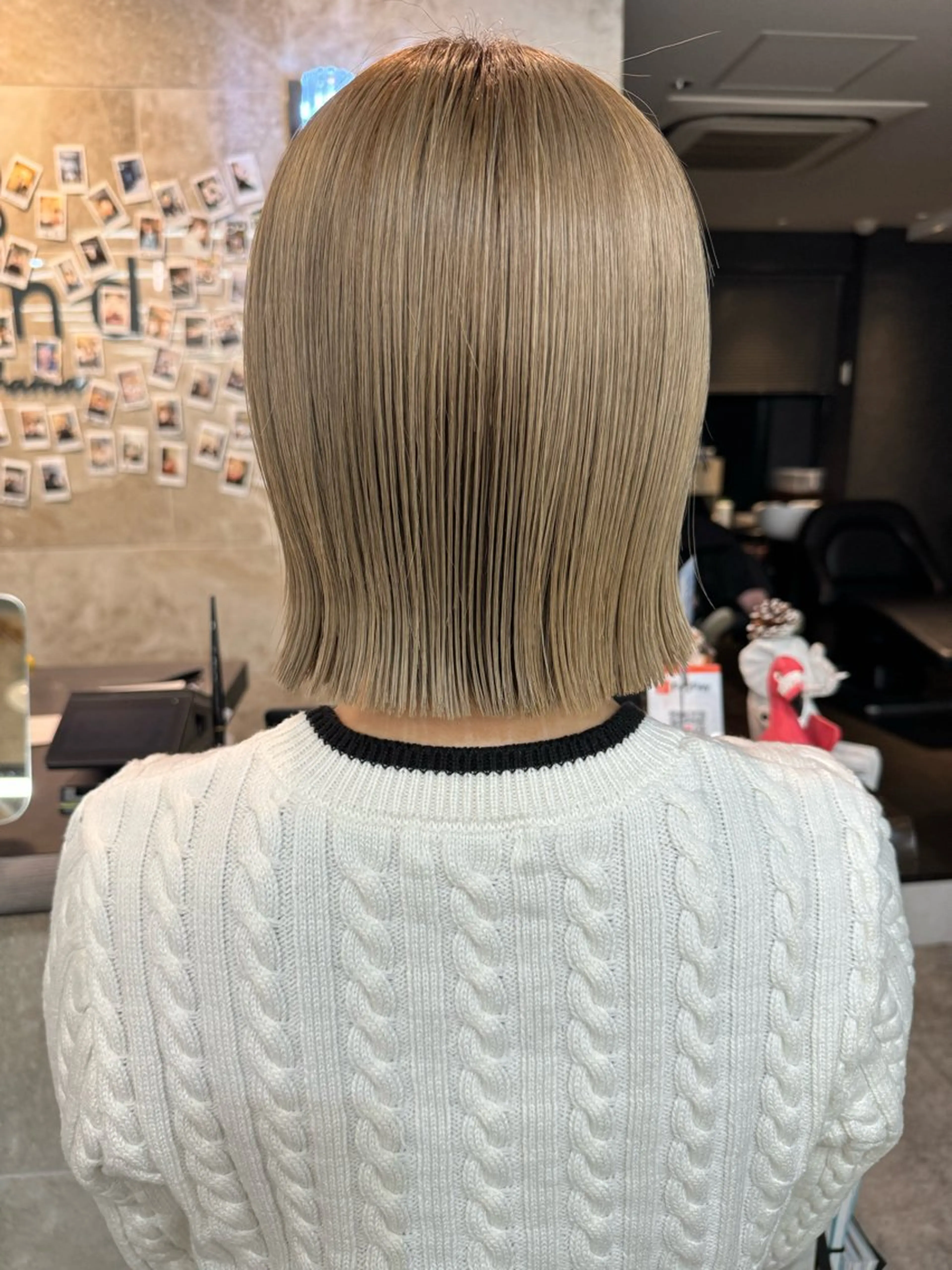 ショート カラー ボブ レイヤー職人 横浜/似合わせ/秋山のヘアスタイル