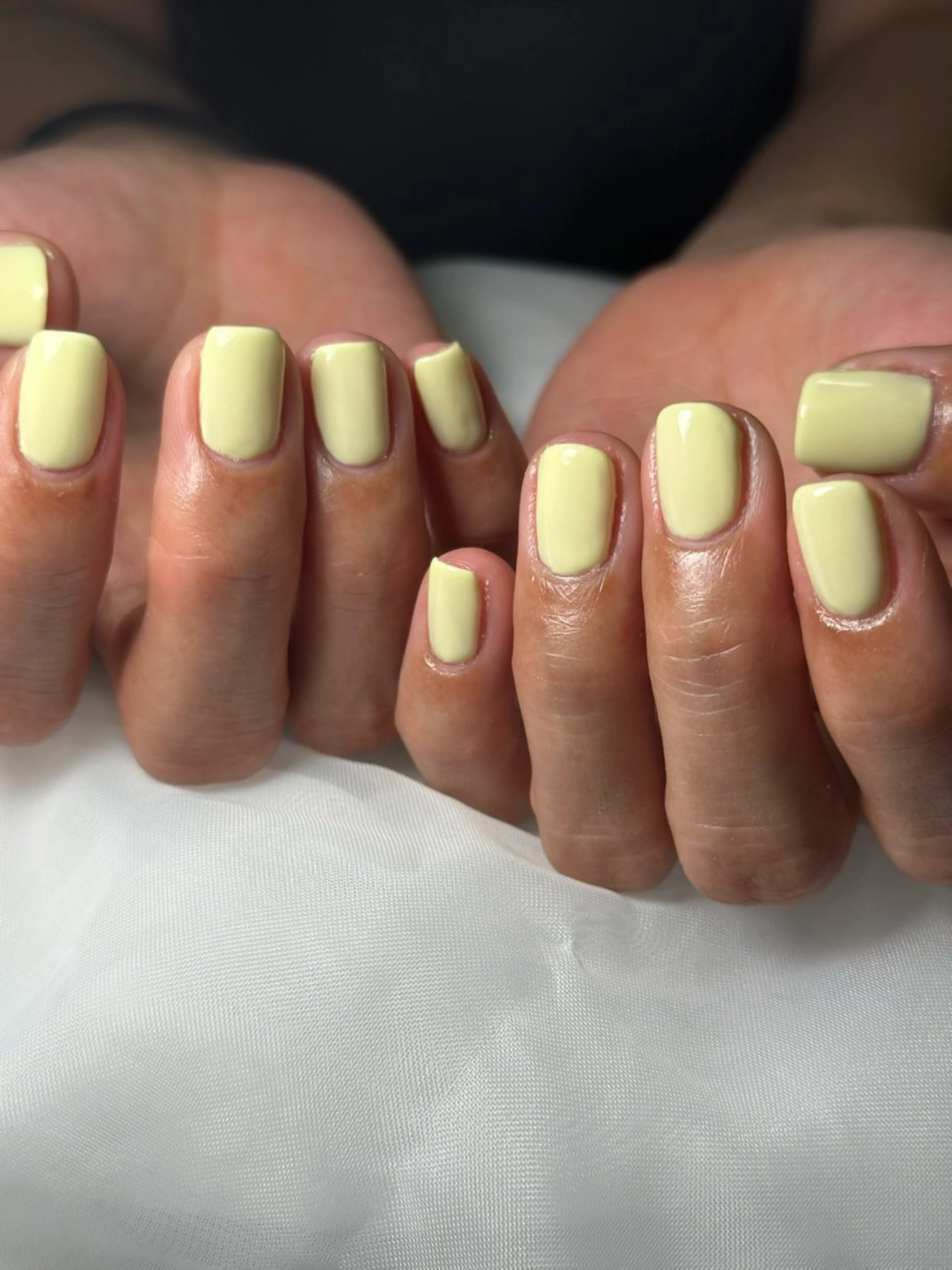 ワンカラーネイルの写真