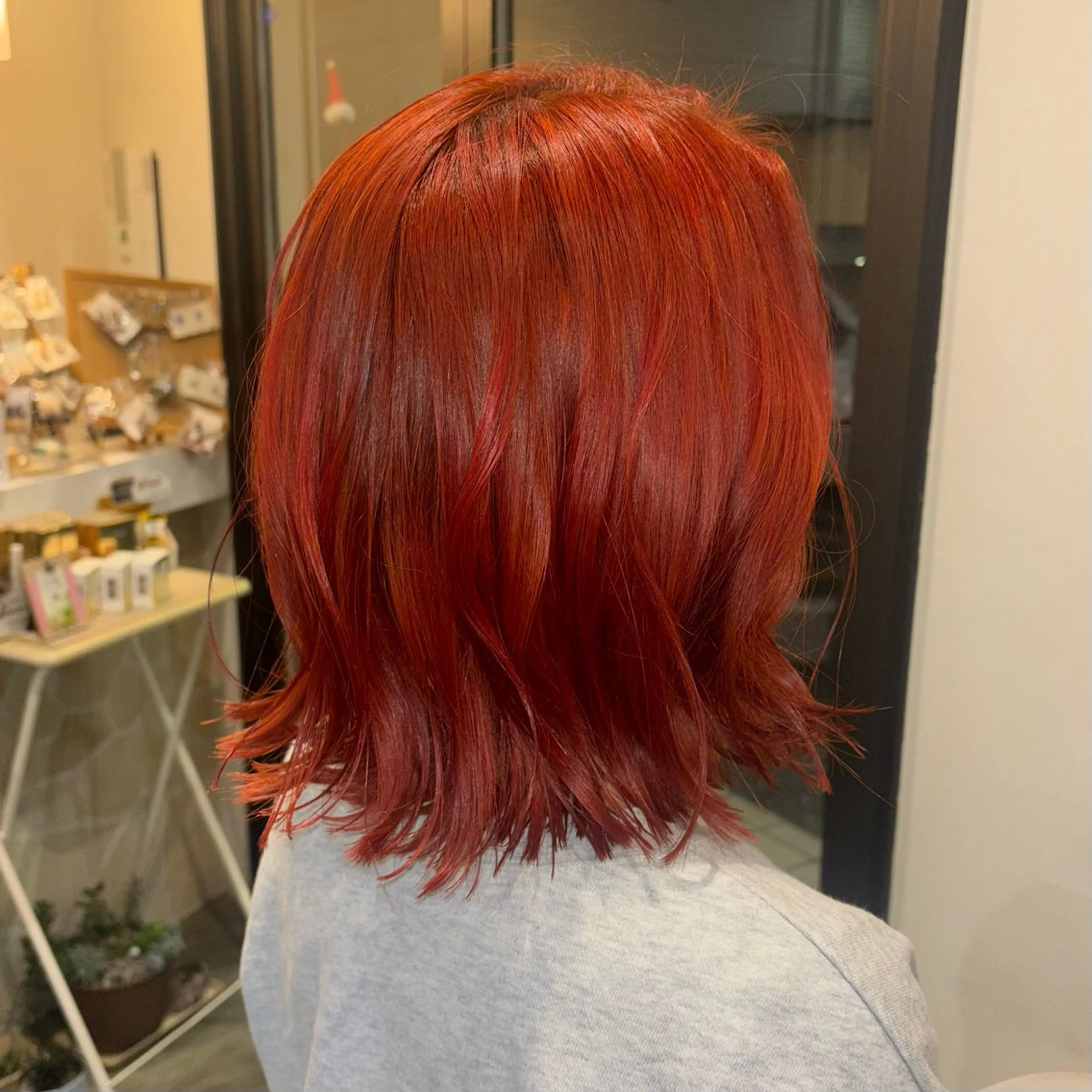 ミディアム ヘアカラー 🎀ハイトーン/ 艶カラー/夕月🎀のヘアスタイル