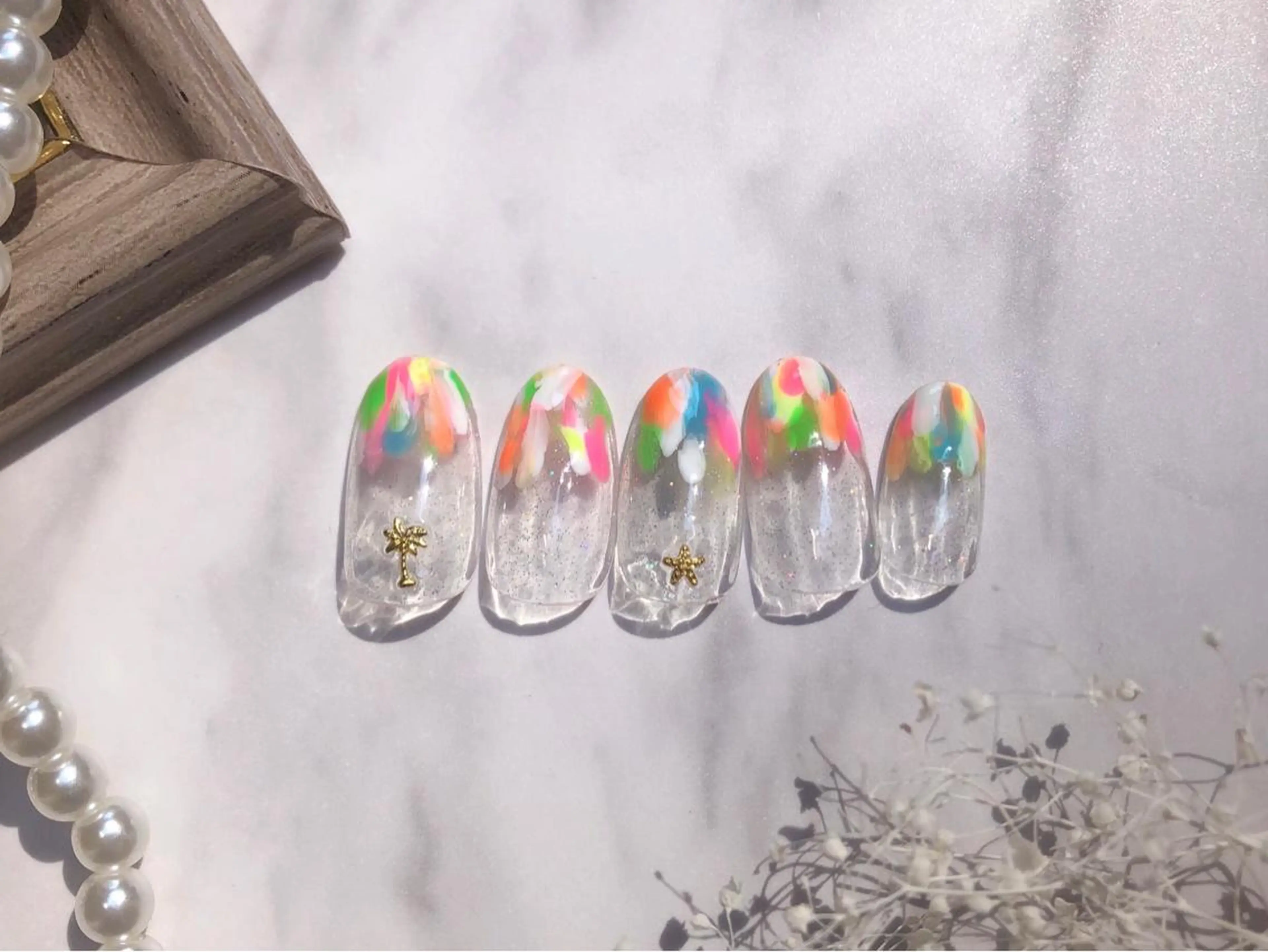 ネイル ハンドネイル プティリボン 武蔵小金井店のネイルデザイン