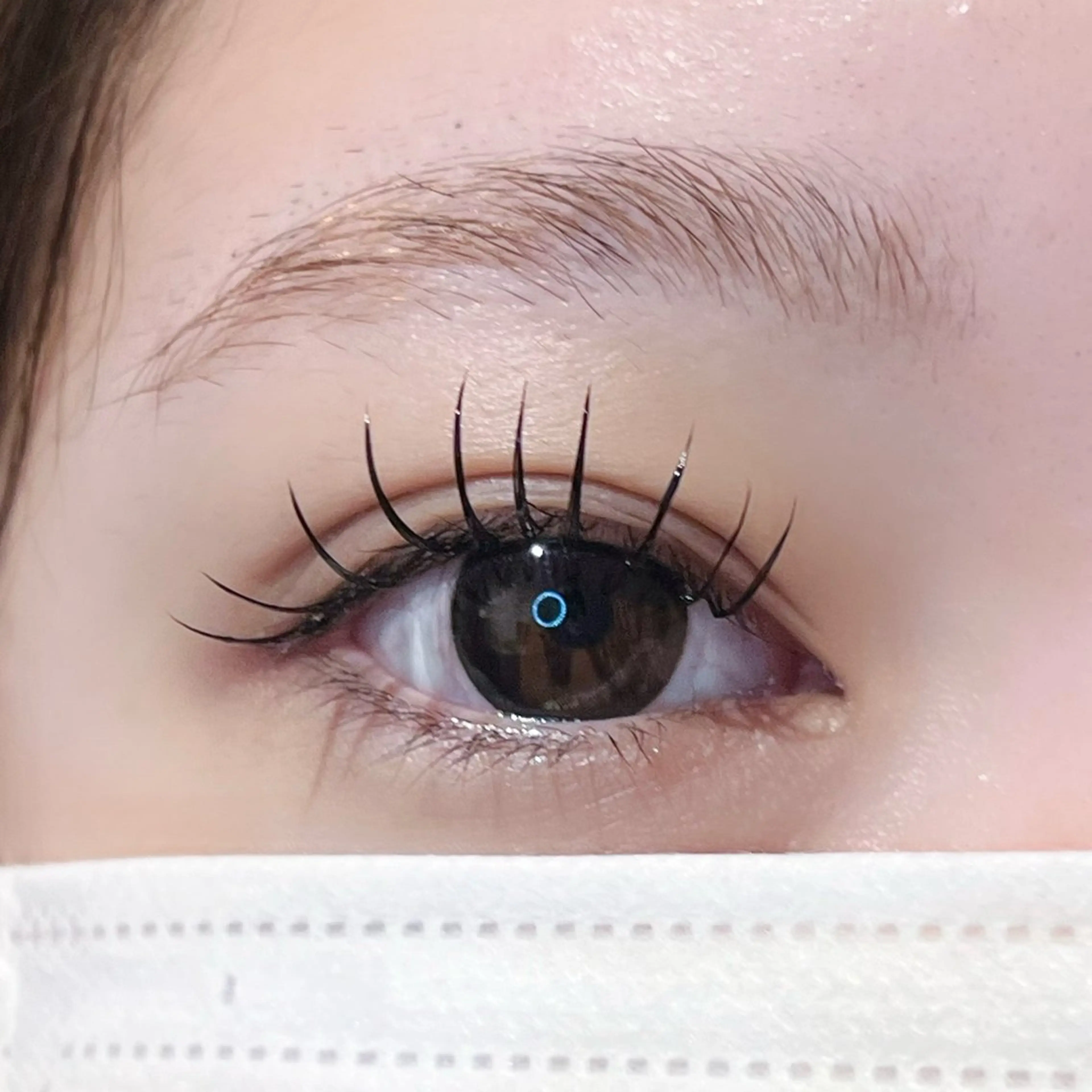 マツエク・マツパ マツエク KNACK eye lash RISAのマツエク・マツパデザイン