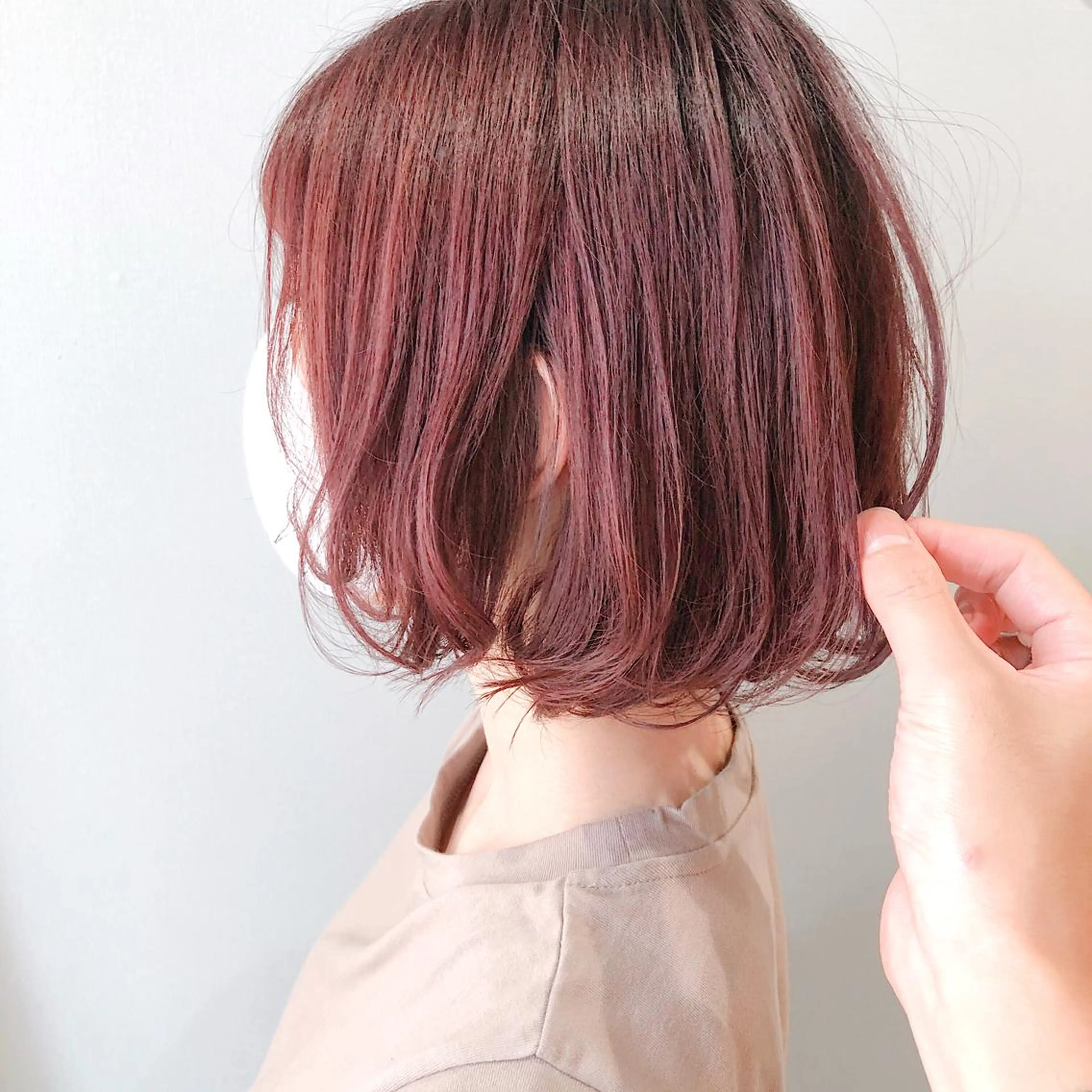 ショート カラー ボブ 髪質改善 トリートメント 酸熱トリートメント 美髪専門サロン kazuのヘアスタイル