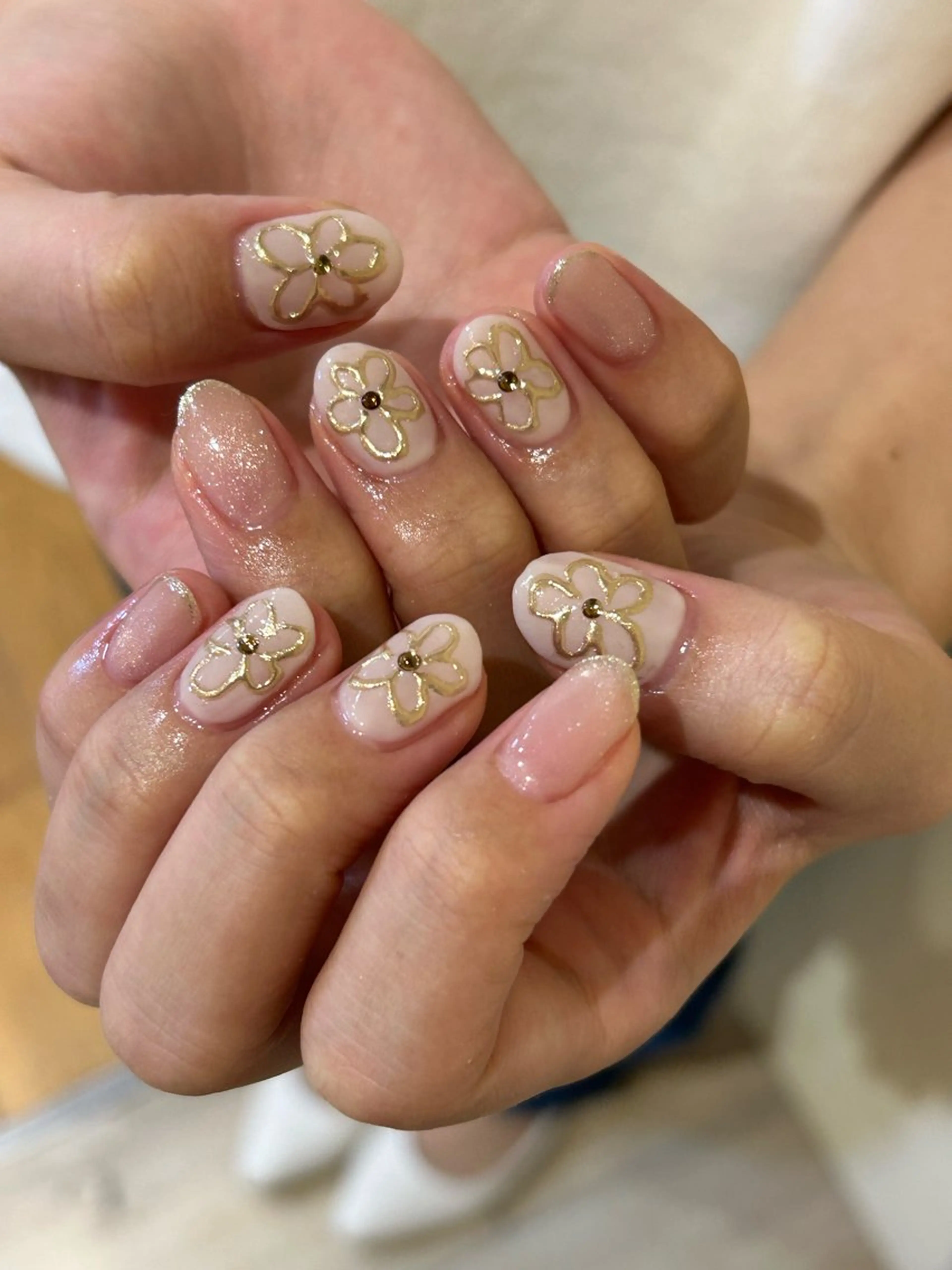ネイル ハンドネイル Mana 🫧 パラジェル⌇自由が丘のネイルデザイン