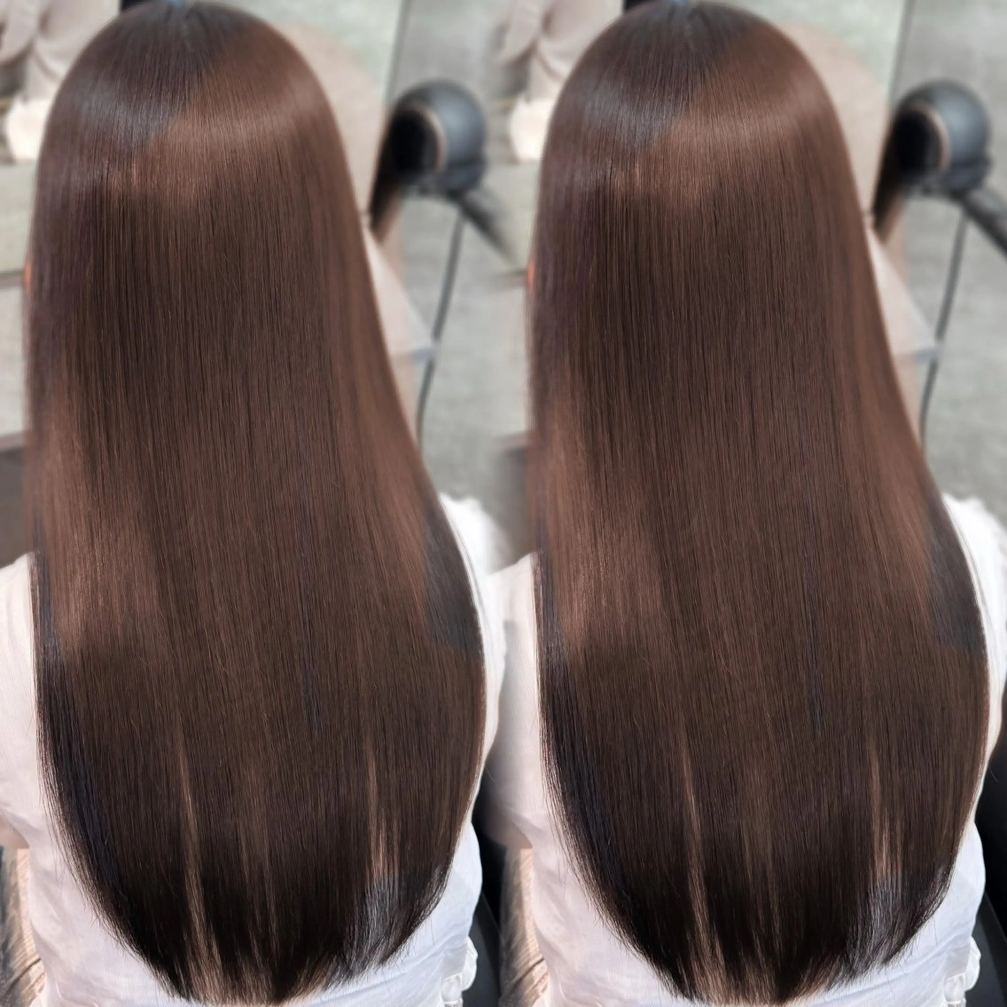 ロング カラー ベージュカラー ブリーチ 透明感カラー ブリーチなしカラー 髪質改善 ヘアカラー 新宿/髪質改善 /透け感/Sotaのヘアスタイル