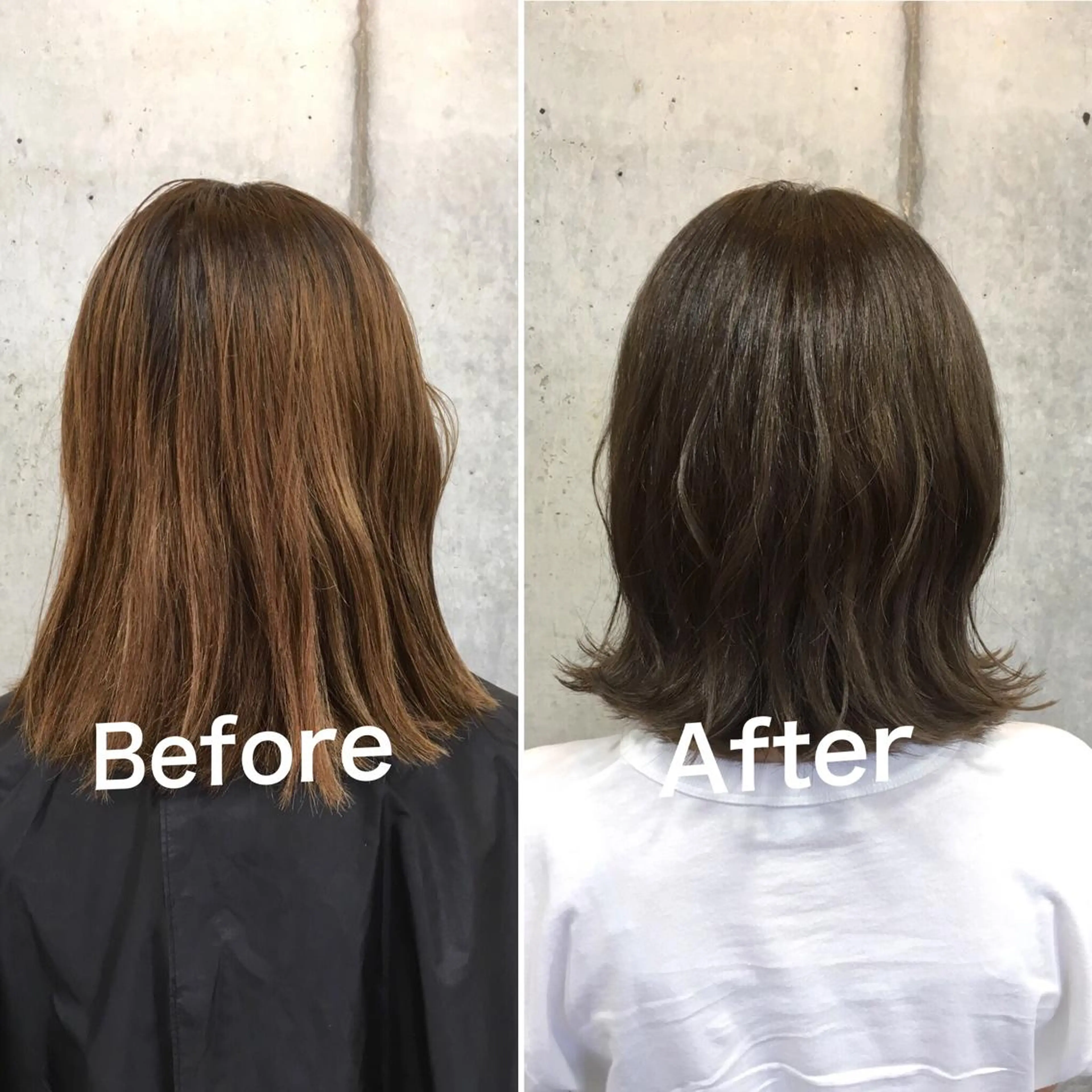 カラー カット トリートメント 佐瀬竜矢PRIMAL /portのヘアスタイル