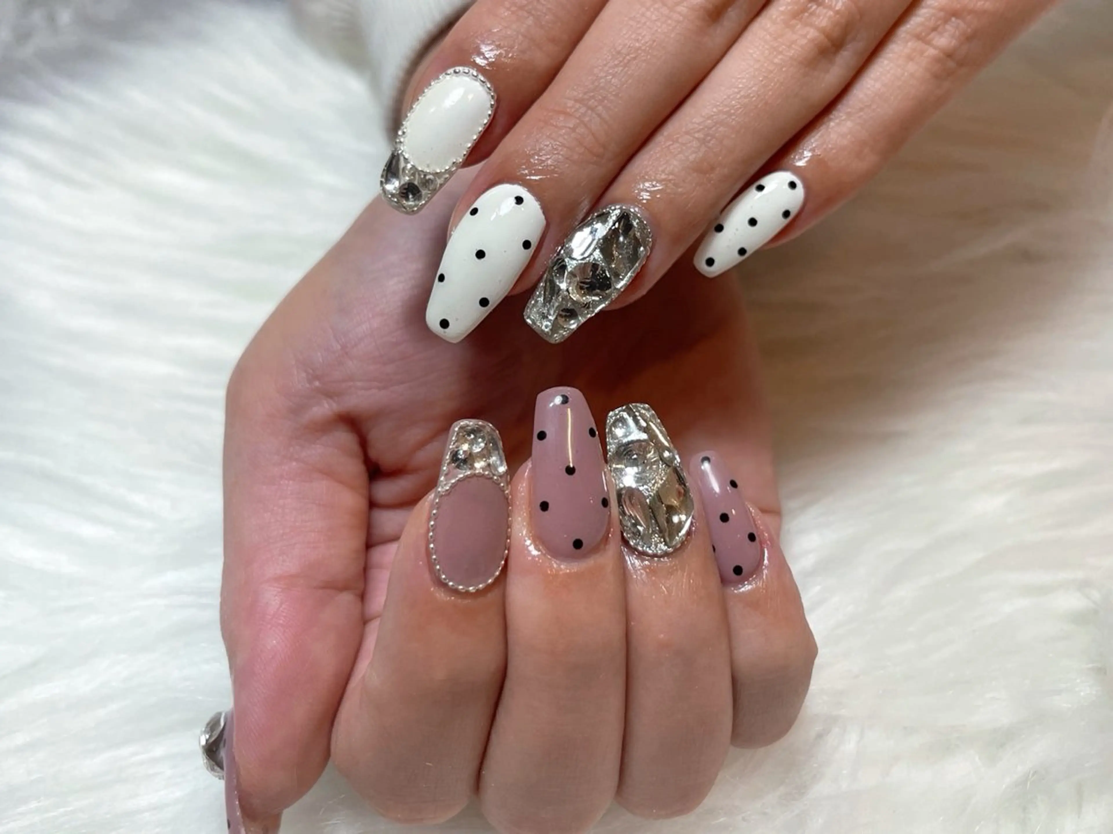 ネイル nail salon kukuna所属・ワンホン/韓国 nail 大阪アメ村のネイルデザイン