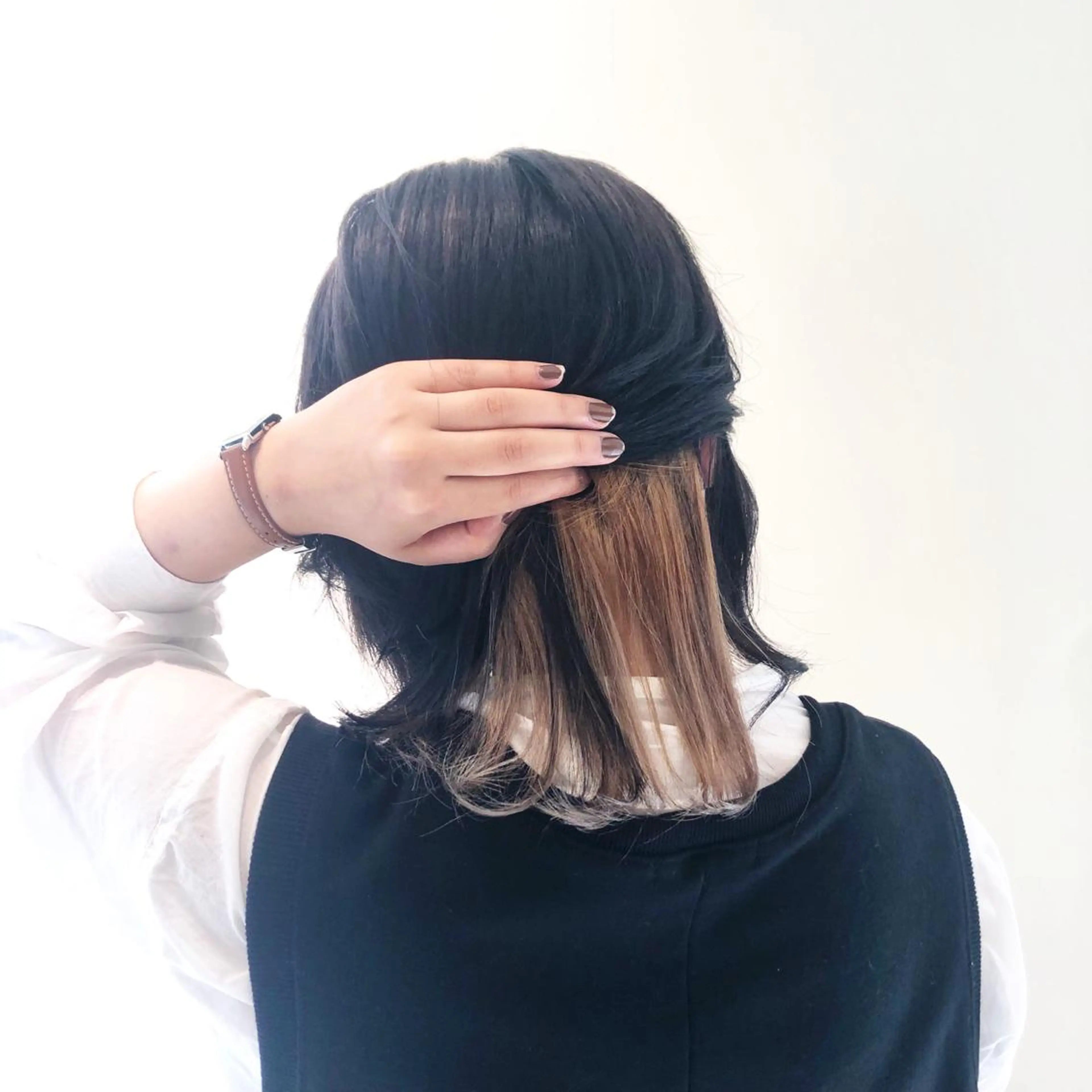 セミロング EARTH長岡 🌼渡辺まい🌼のヘアスタイル