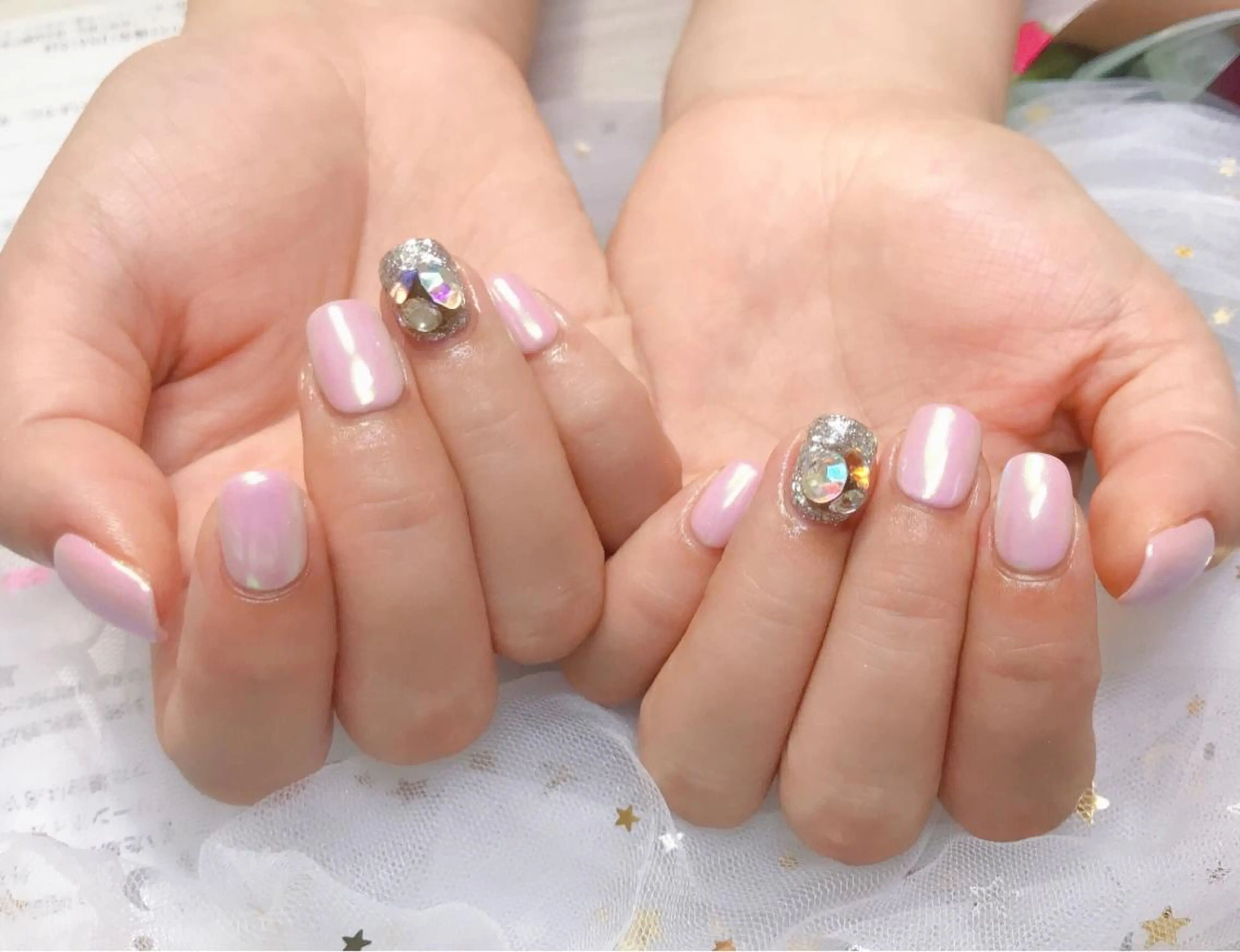 カラー ネイル Q Free nailsのネイルデザイン