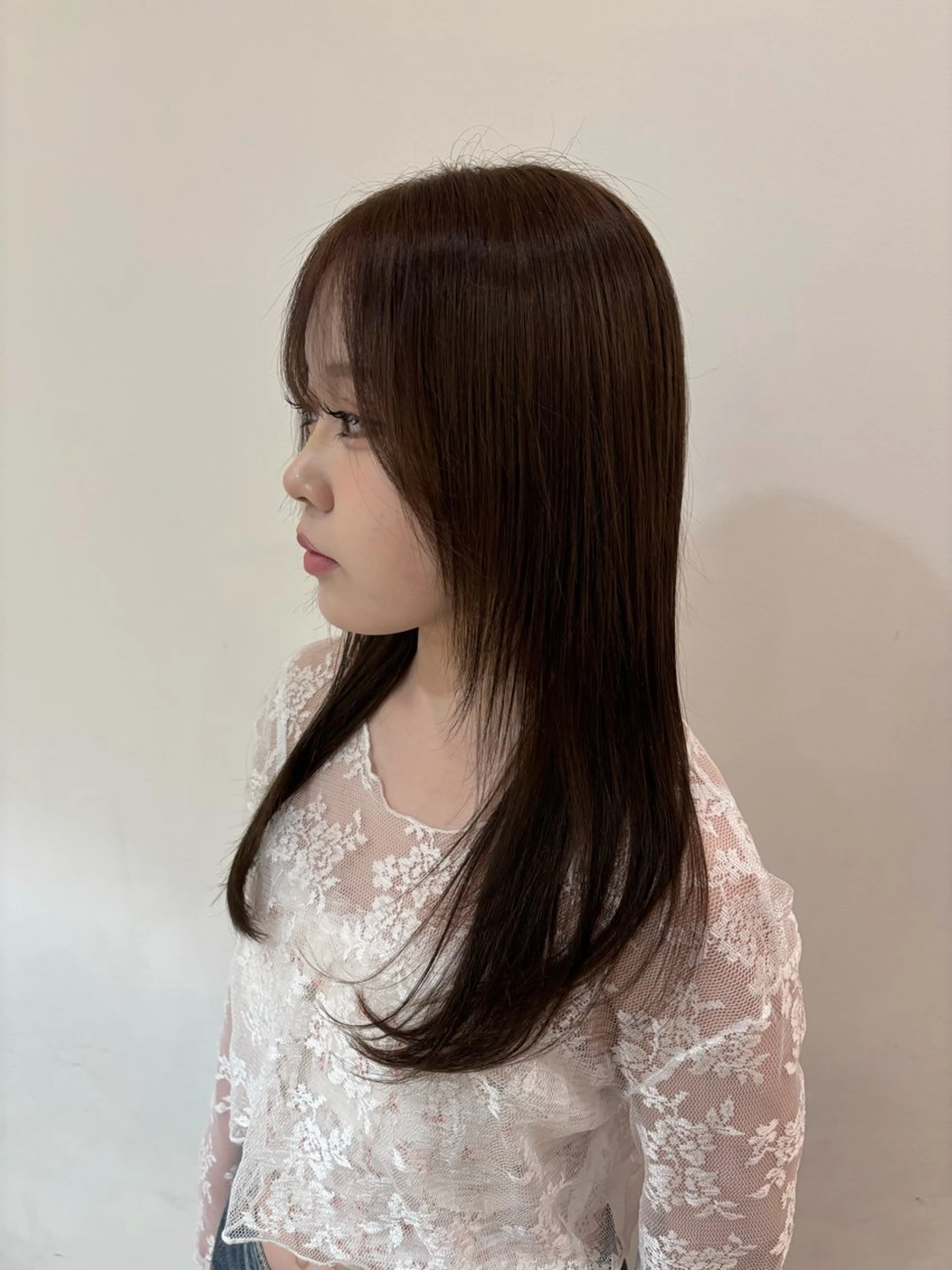 【髪質改善🍒】ワンカラー➕5stepトリートメント🫧の写真