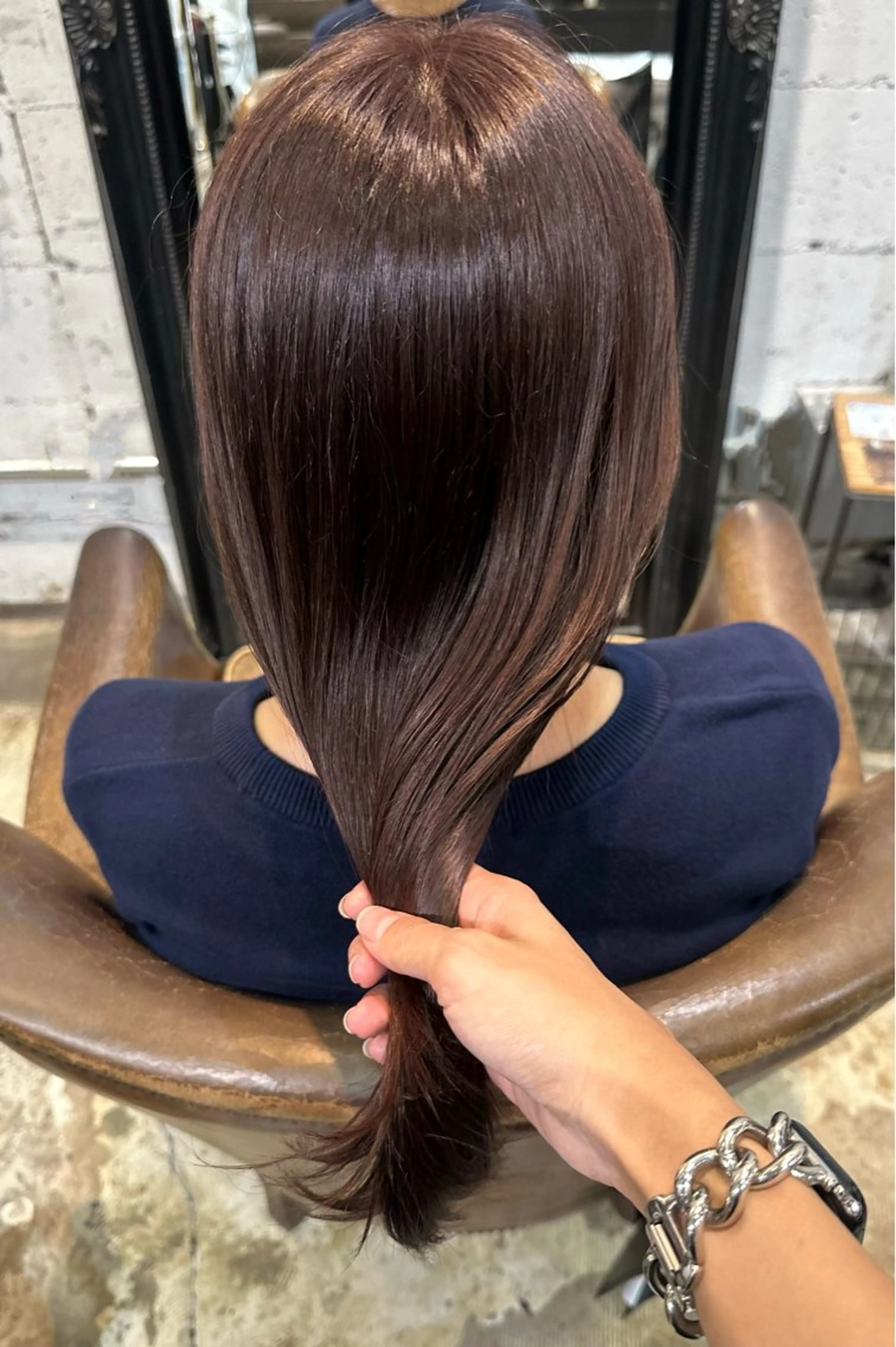 ミディアム カラー NORA銀座 NATSUMIのヘアスタイル