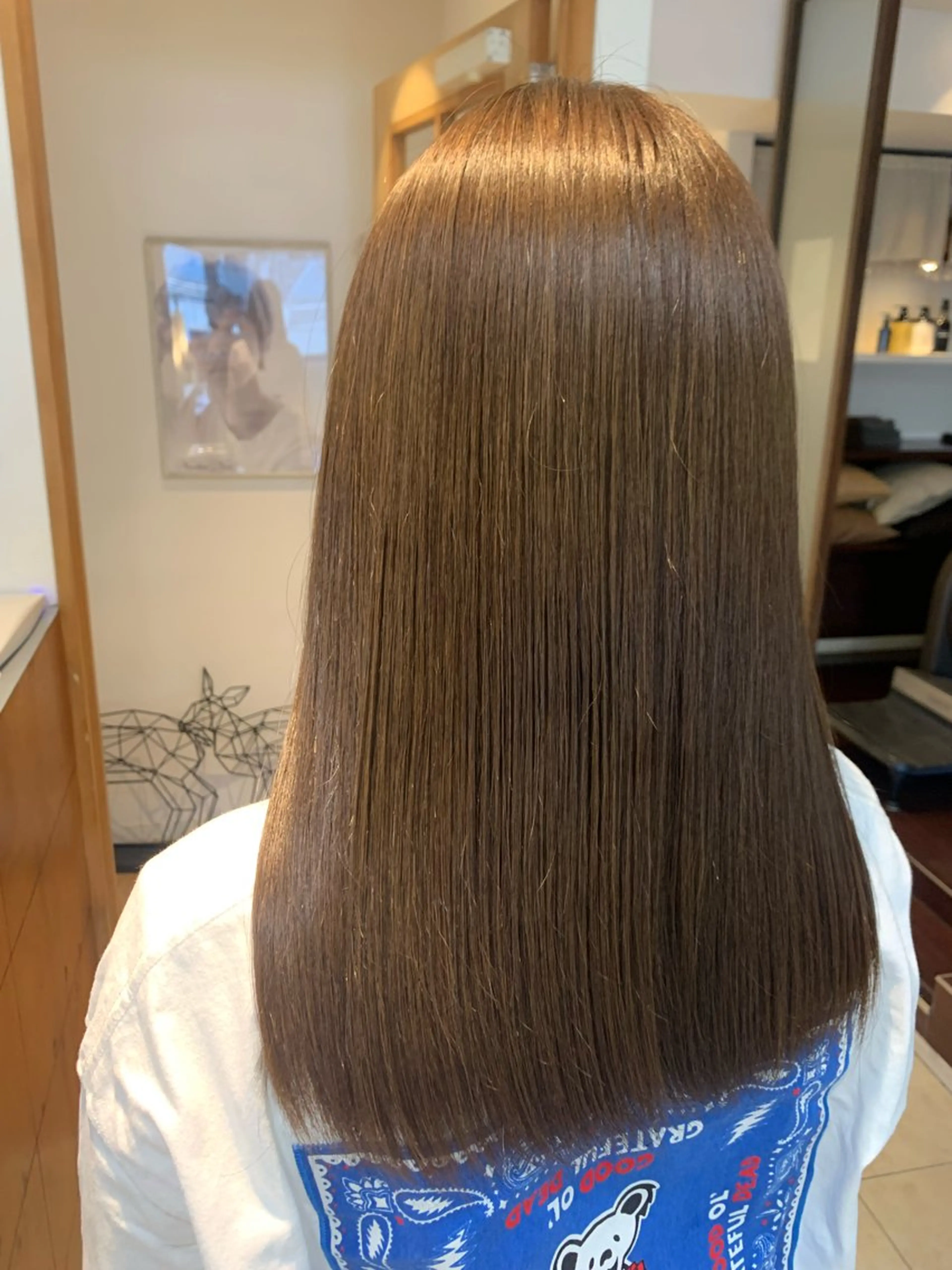 セミロング 庄司 沙羅のヘアスタイル