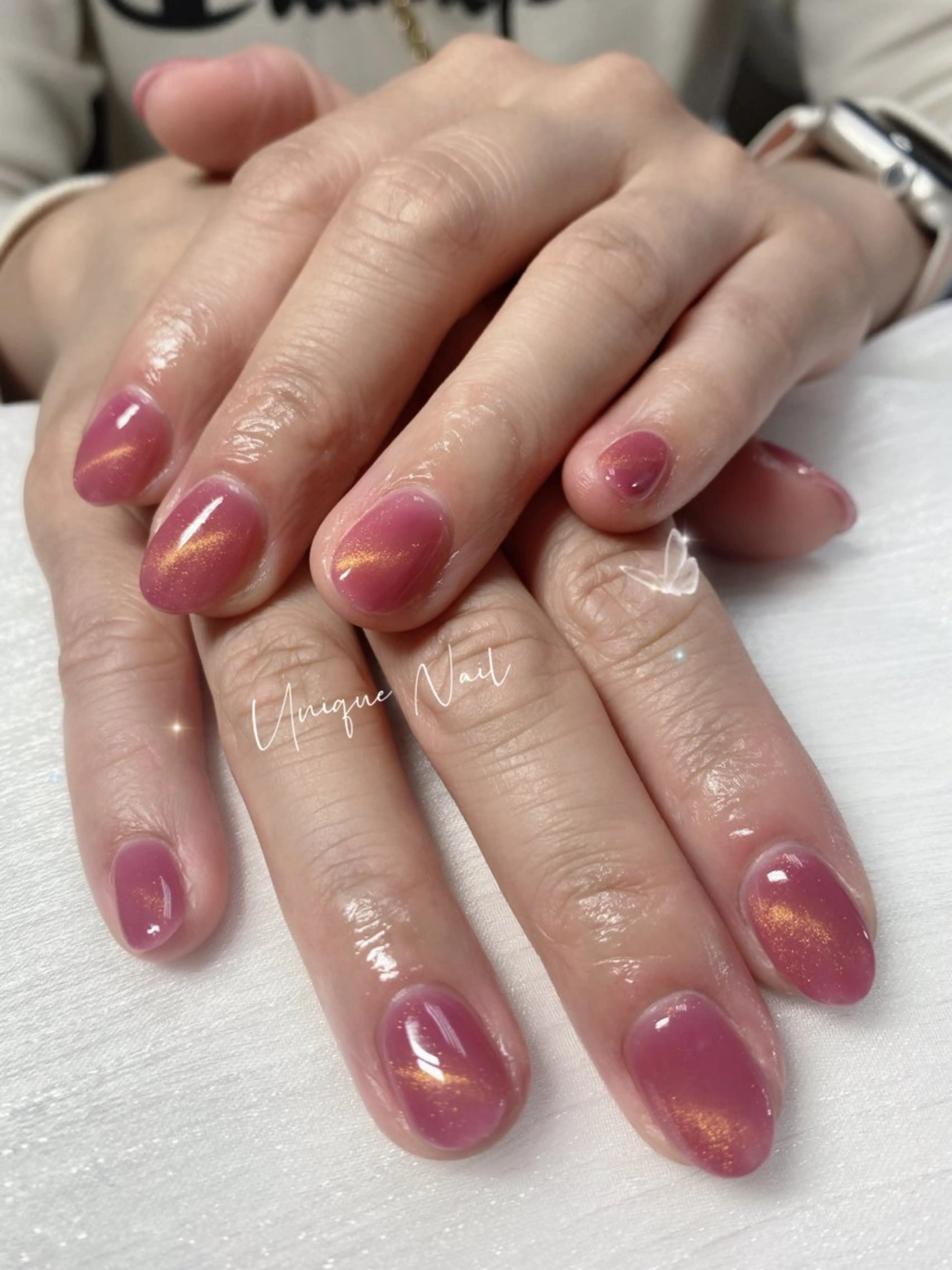 ネイル ハンドネイル ハンドケア UniqueNail 長さだし専門店のネイルデザイン