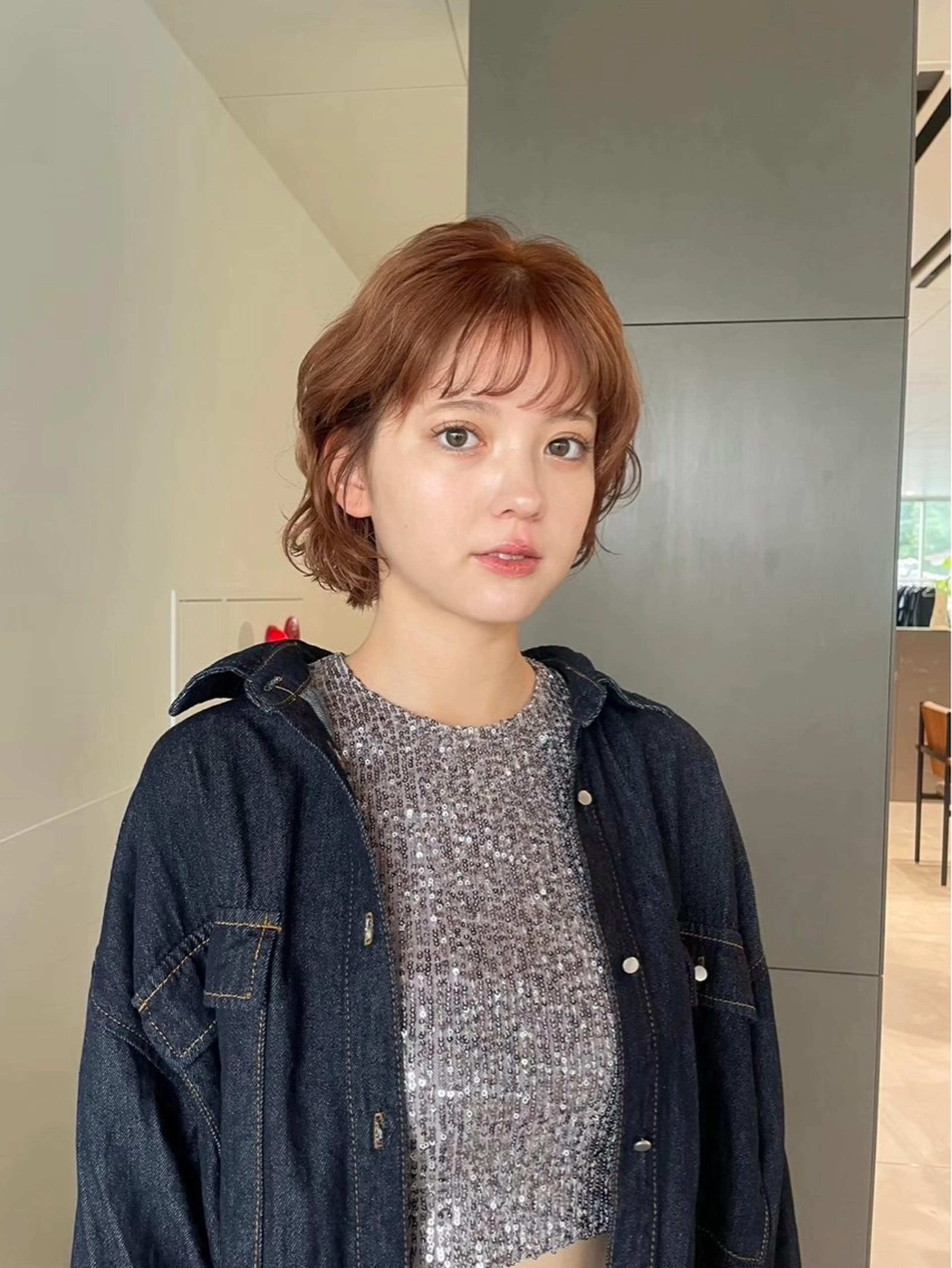 ショート カラー 透明感似合わせカラー 🍀あかり🍀のヘアスタイル