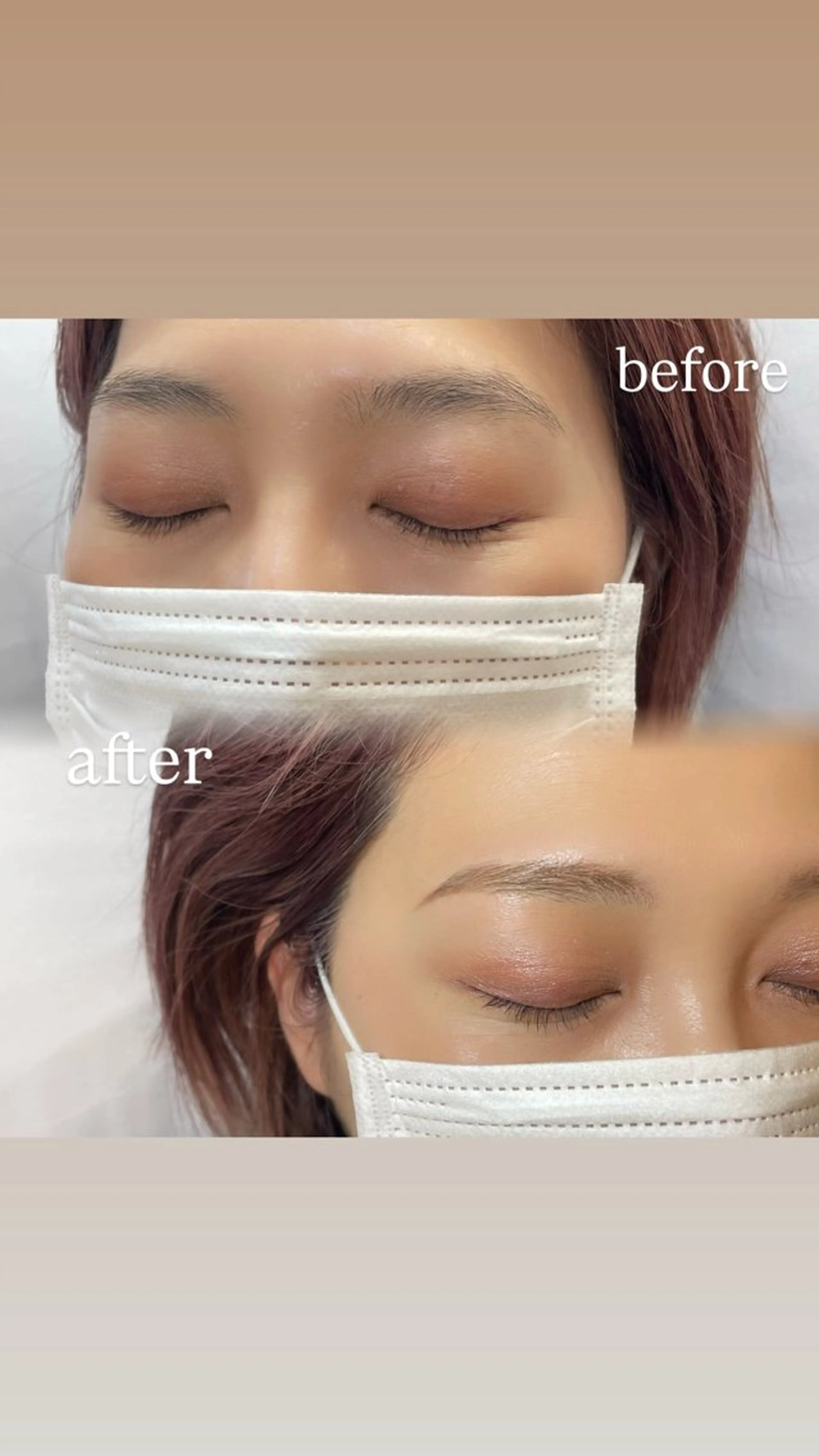 アイブロウ 眉毛ワックス脱毛 Aoi⭐️ 心斎橋eyelashの眉毛・アイブロウイメージ