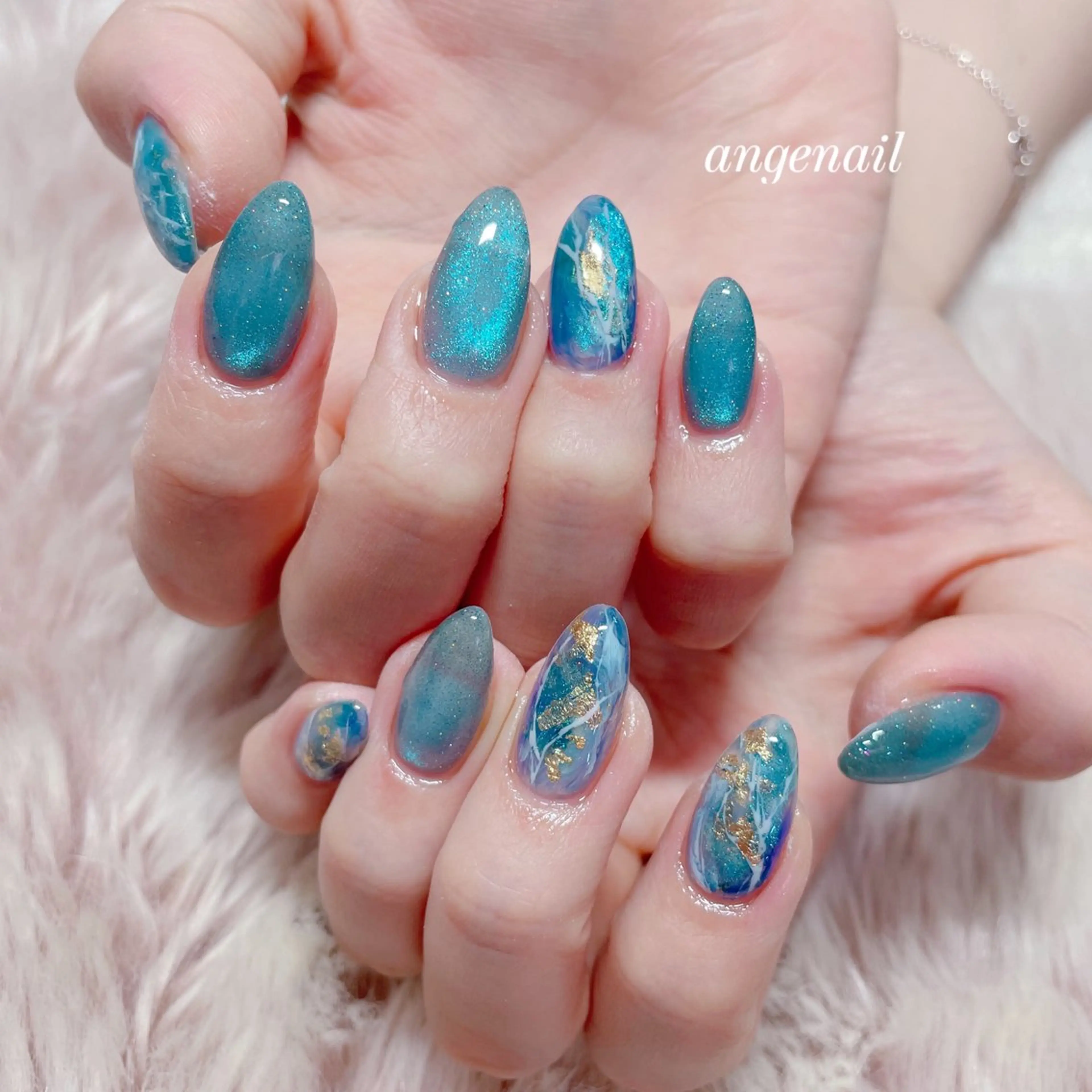 ネイル ハンドネイル オーナーネイリスト MAKIのネイルデザイン