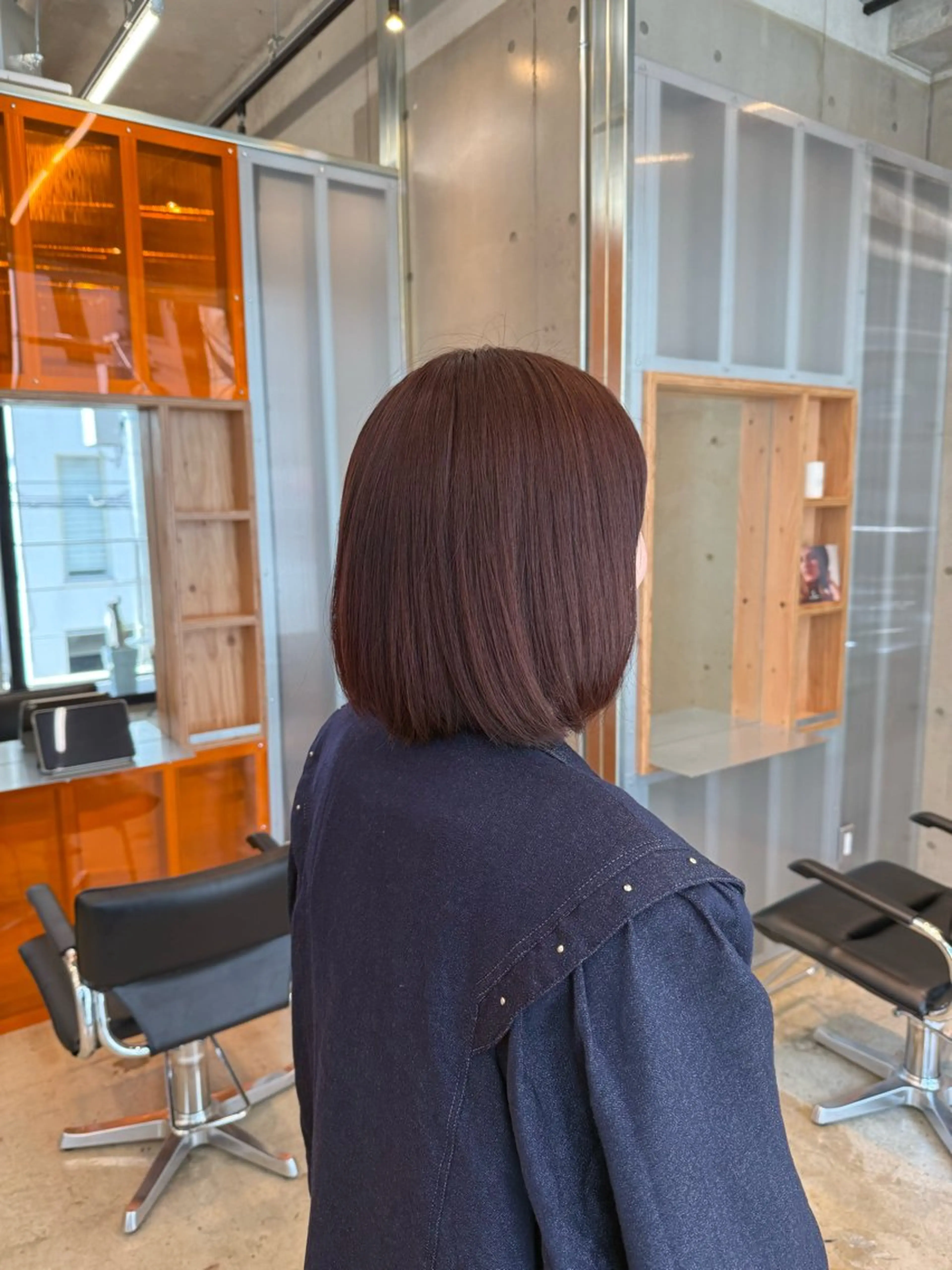 ショート カラー ヘアアレンジ REONA🪽✨薬院 レイヤーカット🫧のヘアスタイル