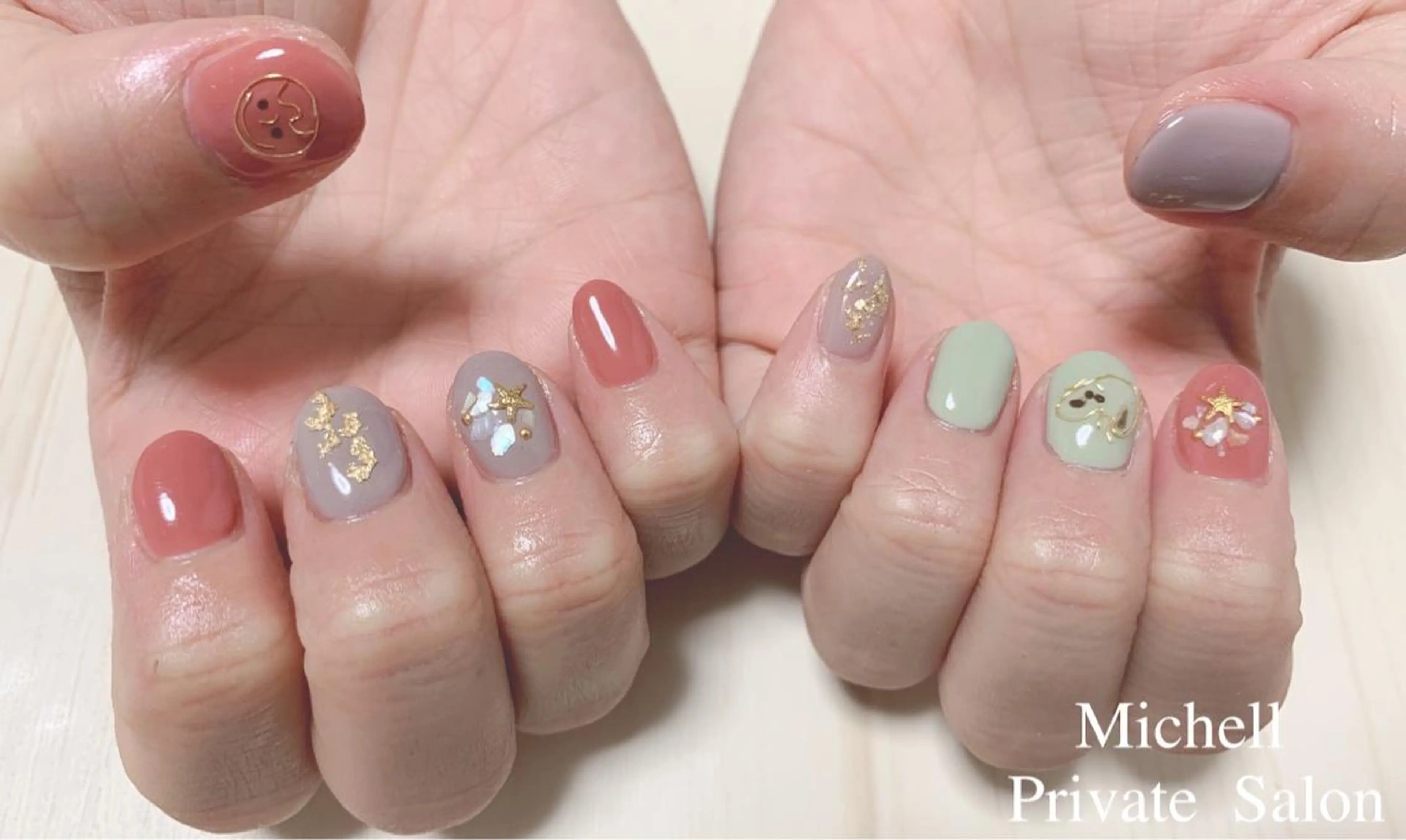 ネイル Michell Pr ivateSalonのネイルデザイン